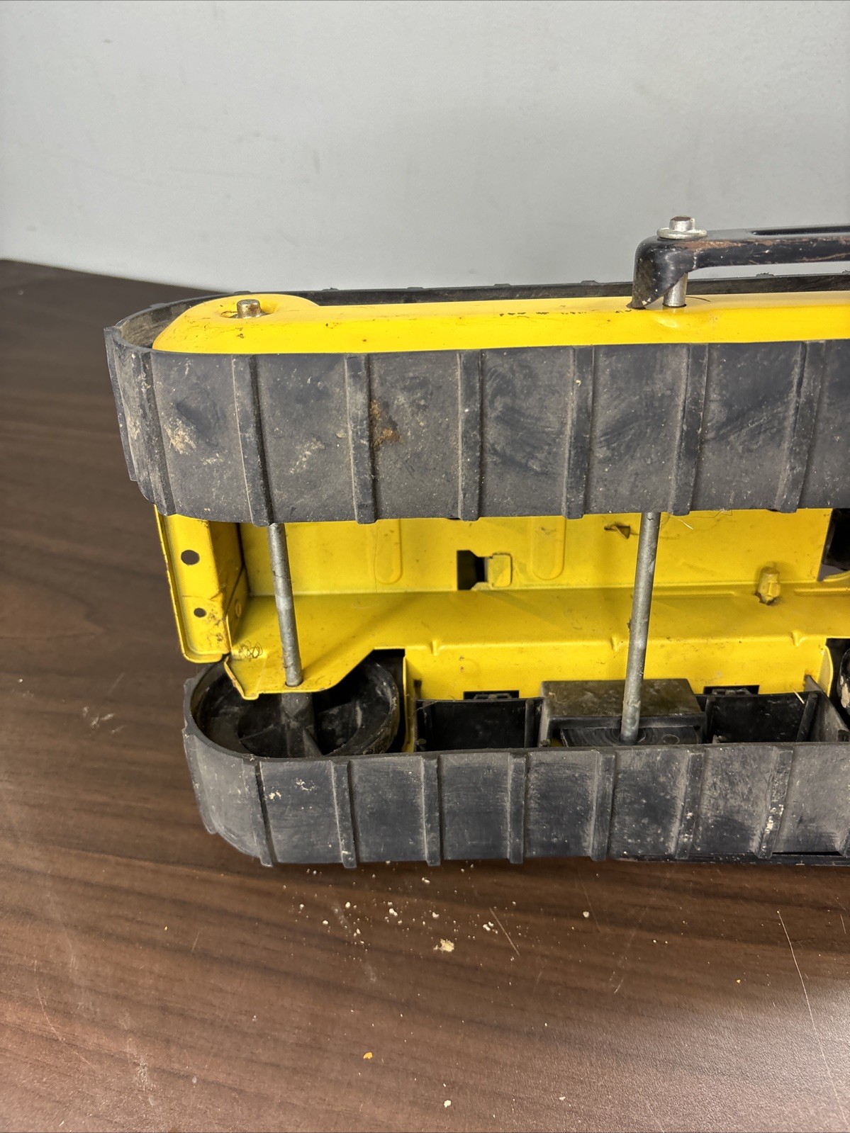 Vintage 1970s Mighty Tonka T-9 “Killdozer” Bulldozer Nice Shape Pressed Steel
