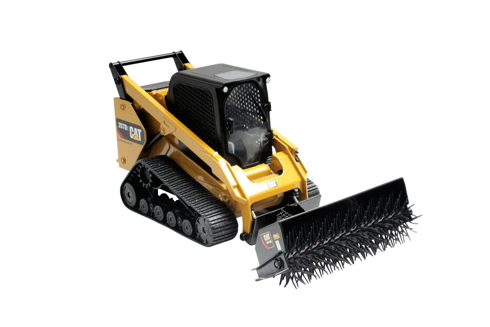 DM 1/16 Scale CAT 297D2 SKID STEER LOADER Diecast Model Toy Gift 85603