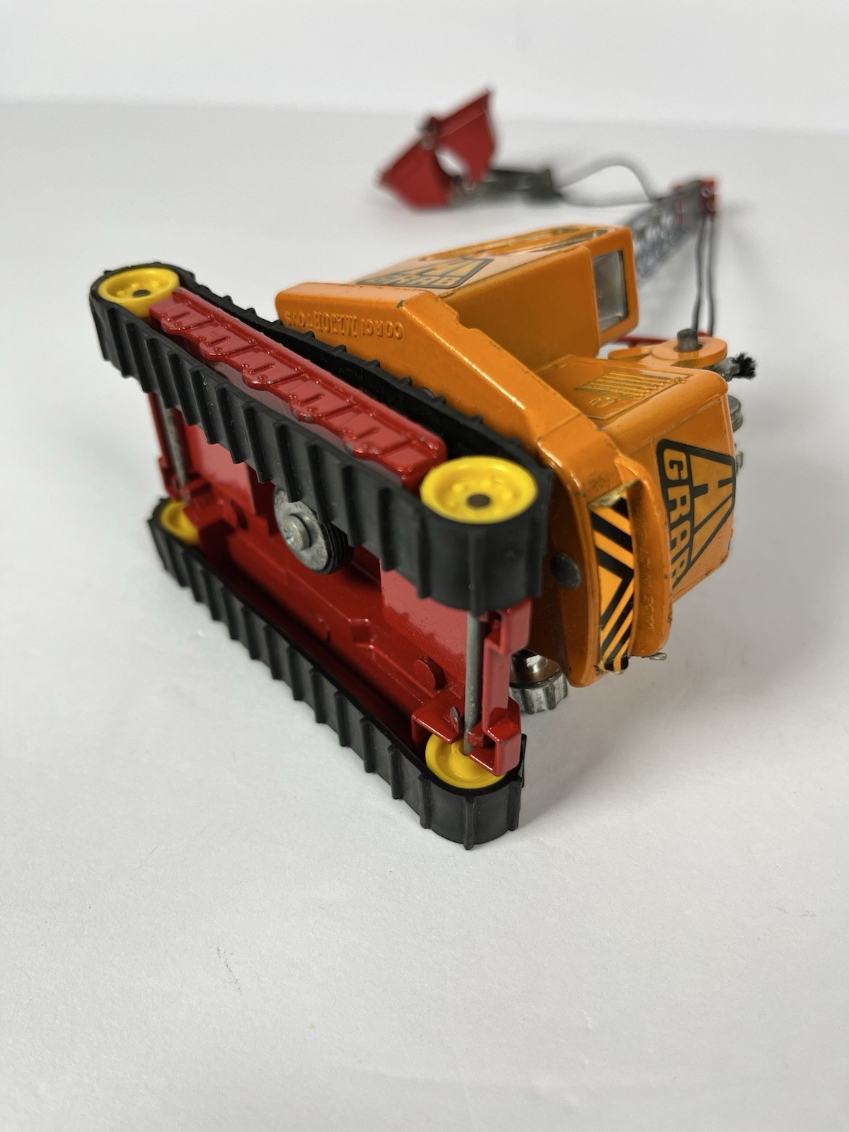 Corgi Major Toys Priestman Boom Crane HI GRAB Diecast Pressed Steel GT Britain
