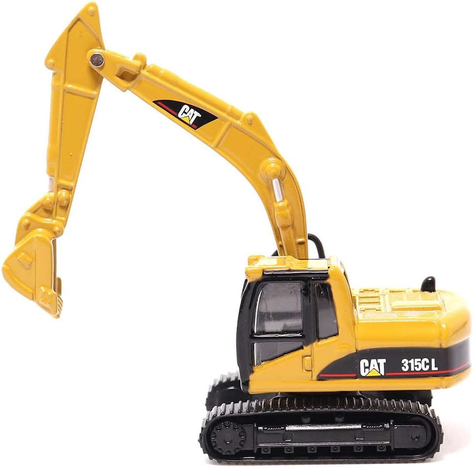 | 1:87 Scale Cat CT660 Day Cab Tractor with Lowboy Trailer and Cat 315C L Hydrau