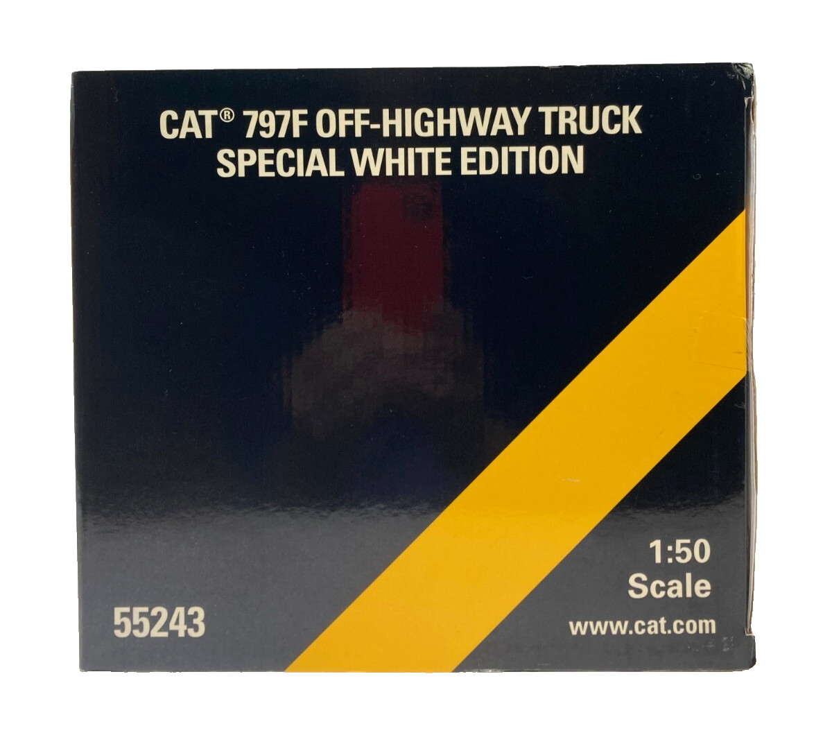 Caterpillar CAT 797F White Off Highway Truck 1:50 Norscot 55243 New Sealed Box