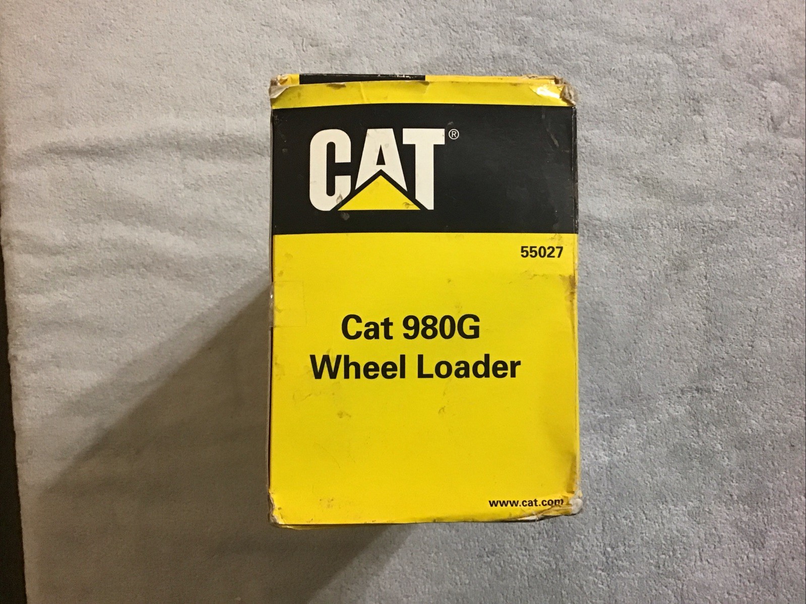 NORSCOT Caterpillar CAT 980G Front Wheel Loader 1:50 Scale Diecast