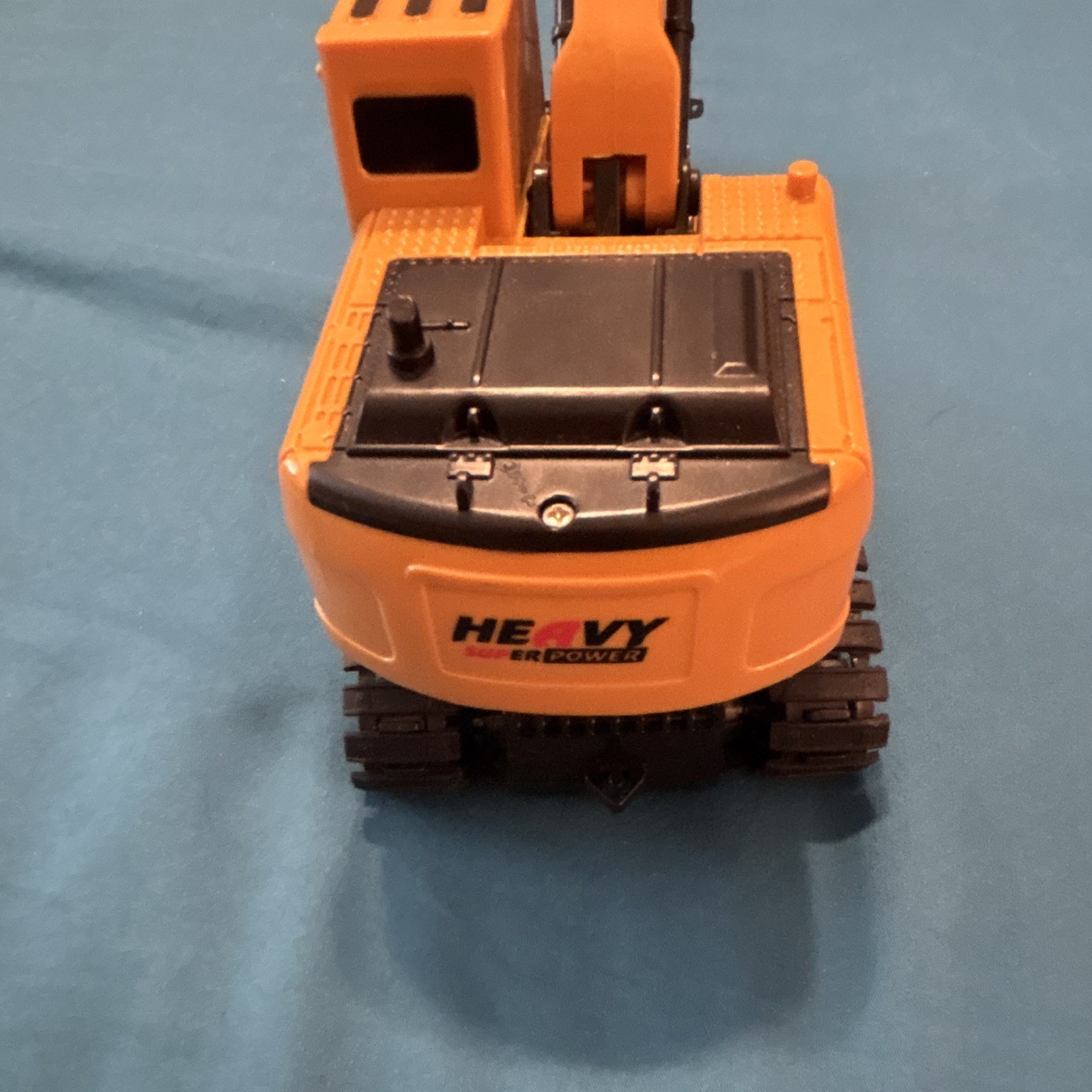 Excavator Construction Vehicle Toy – Orange Black Gray