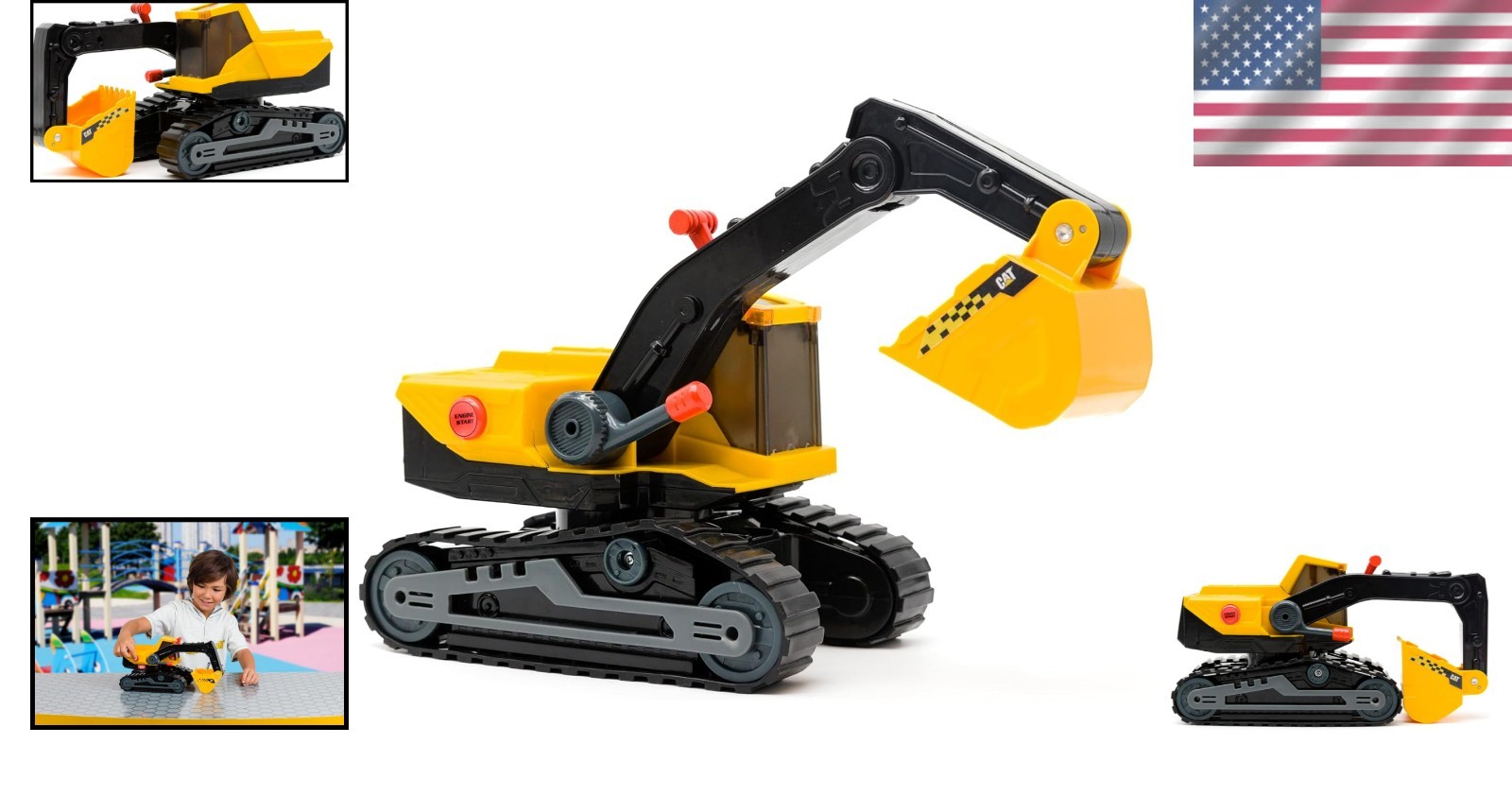 Battery Powered CAT Power Haulers Excavator – 11.5” with Motion Drive Technology