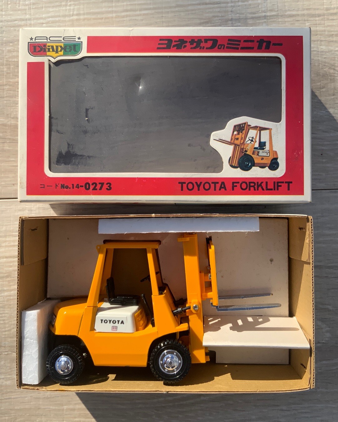 Diapet Japan 1:23 ACE TOYOTA Yonezawa Toys K-3 MIB`NEW 14-0273 T-39 Super RARE!