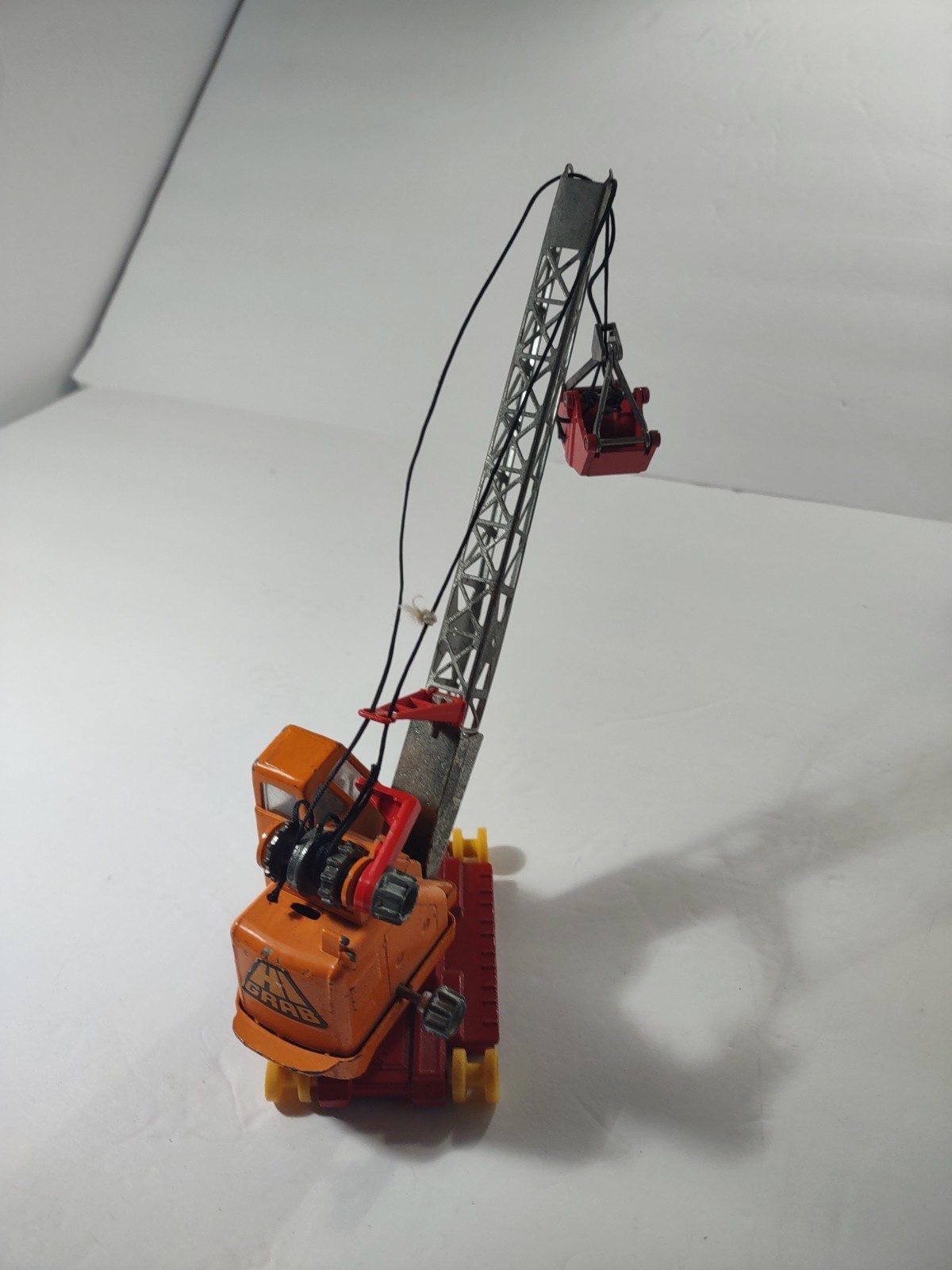 Corgi Major Toys No. 1153 Priestman Boom Crane HI GRAB Diecast Pressed Steel
