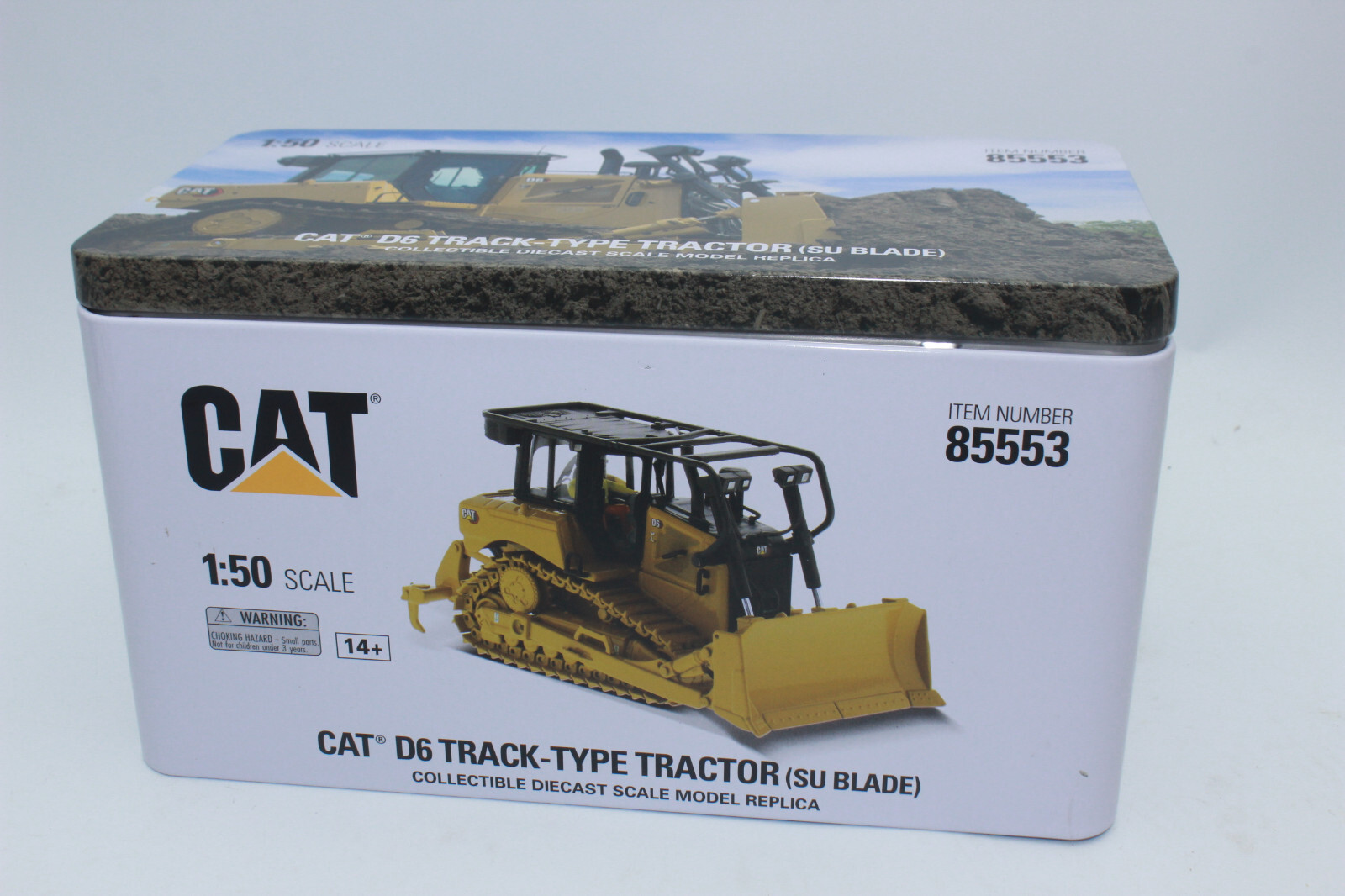 Diecast Masters 85553 CAT Caterpillar D6 SU Blade Bulldozer 1:50 NEW OVP