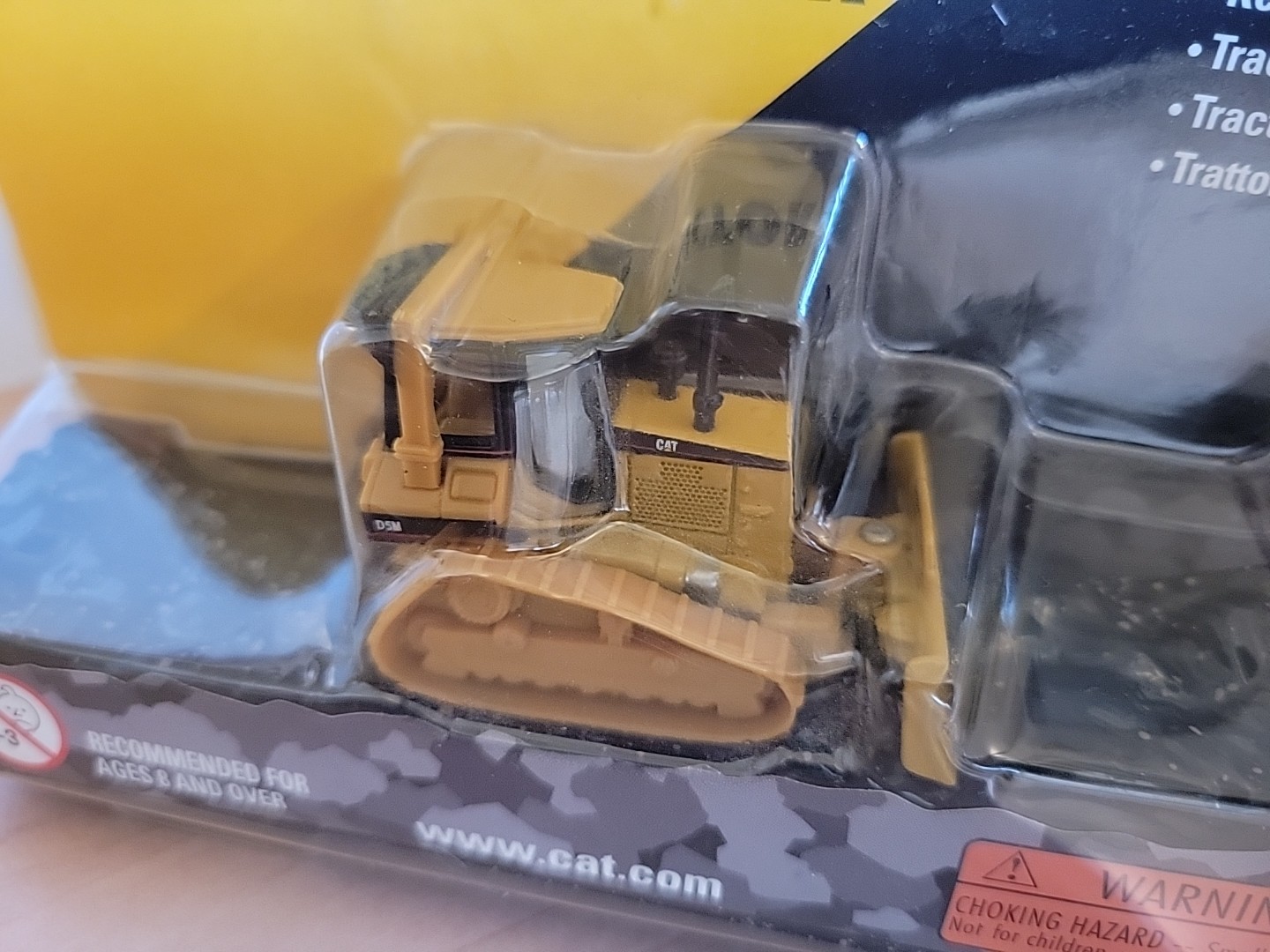 Norscot CAT D5M Track-Type Tractor HO Scale 1:87 Die-Cast Model 55401 New In Pac