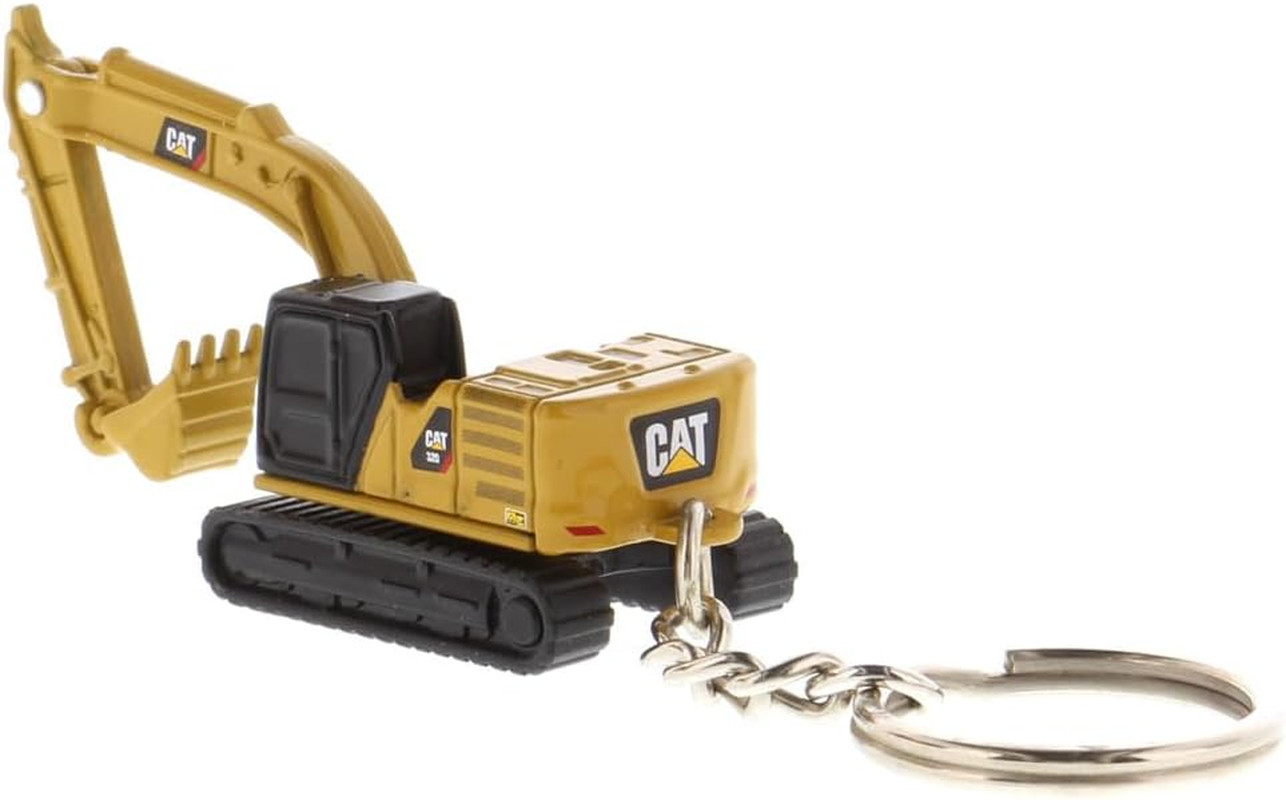 85981 Cat Micro 320 Hydraulic Excavator Keychain