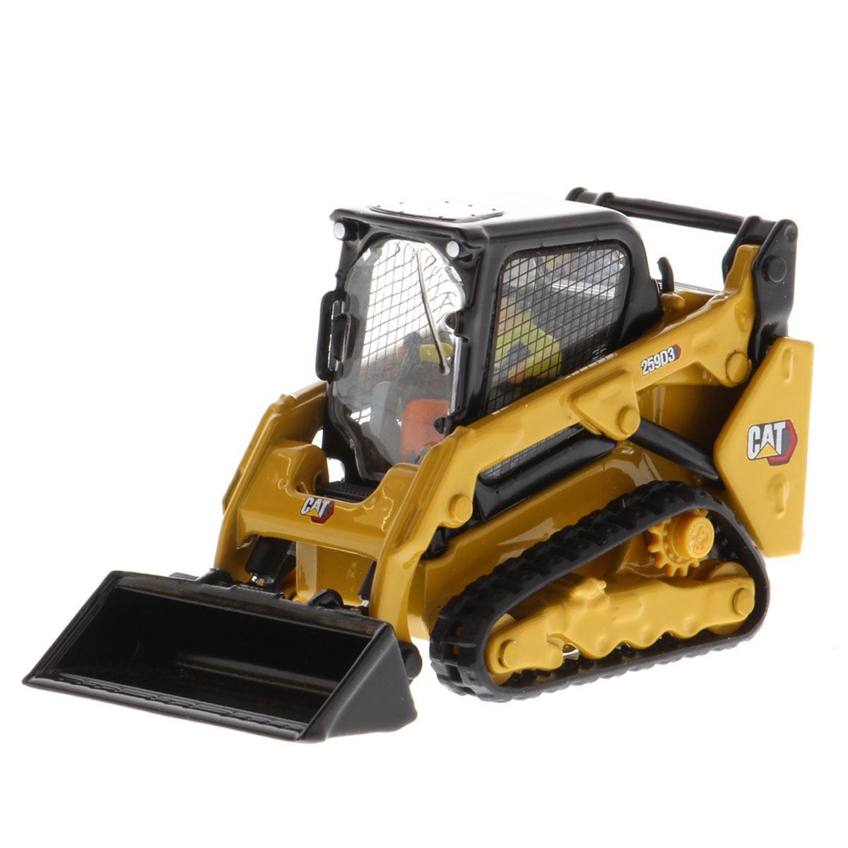 Diecast Masters 1/50 CAT 259D3 Compact Track Loader w/ accessories 85677