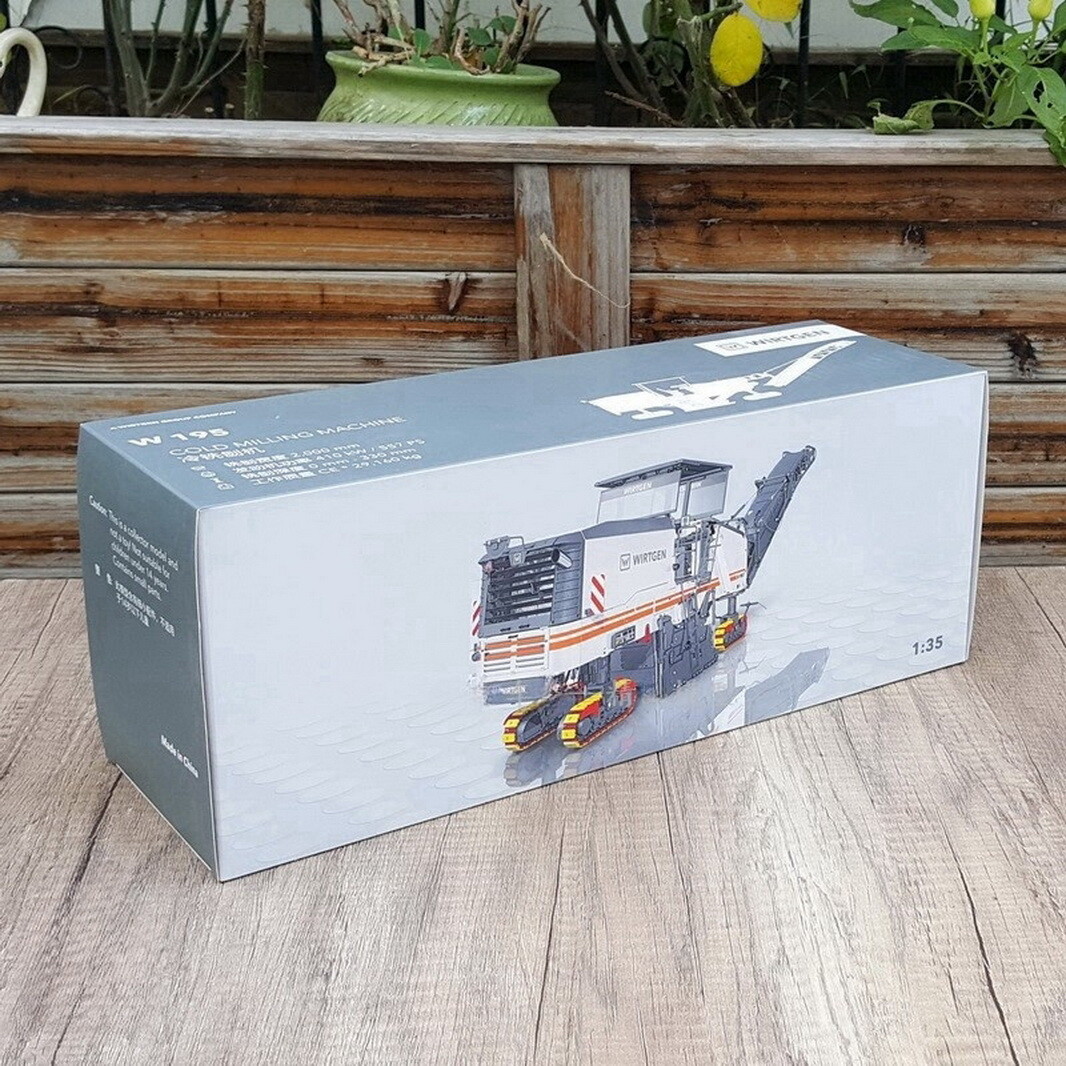 1/35 Scale WIRTGEN W195 Pavement Milling Machines Diecast Model Toy