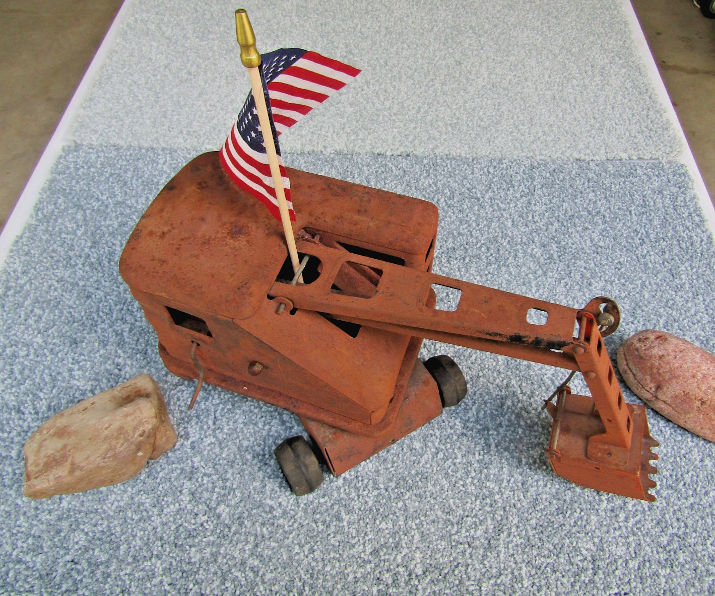 Antique Toy Steam Shovel 1930’s