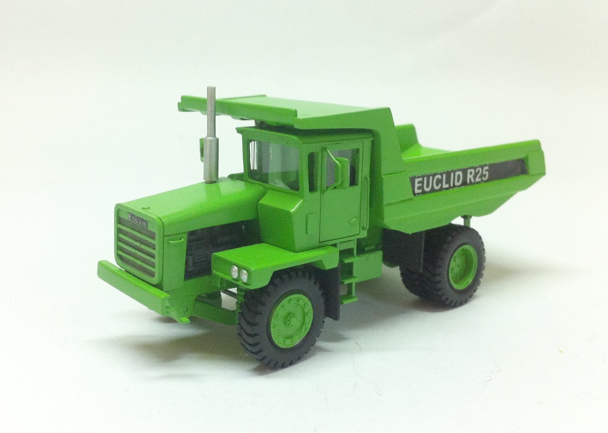 HO 1/87 Euclid R-25 Dumper – Handmade Resin Model by Fankit Models