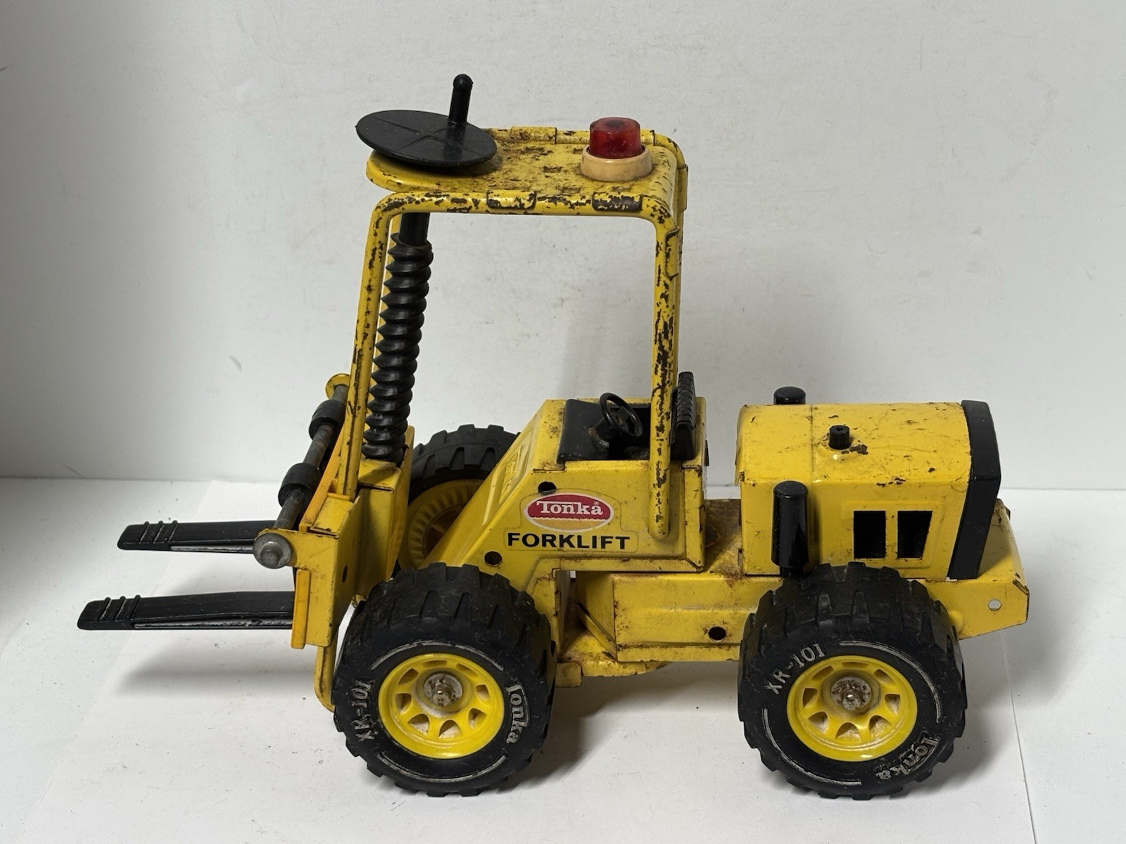Vintage Original 70’s Metal TONKA FORK LIFT (#52900) Working! Made In USA