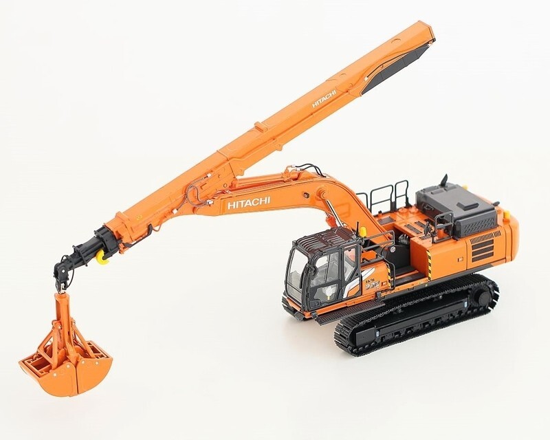 Hitachi Construction Machinery Hydraulic Excavator ZX330LC-7 Miniature 1/50 New