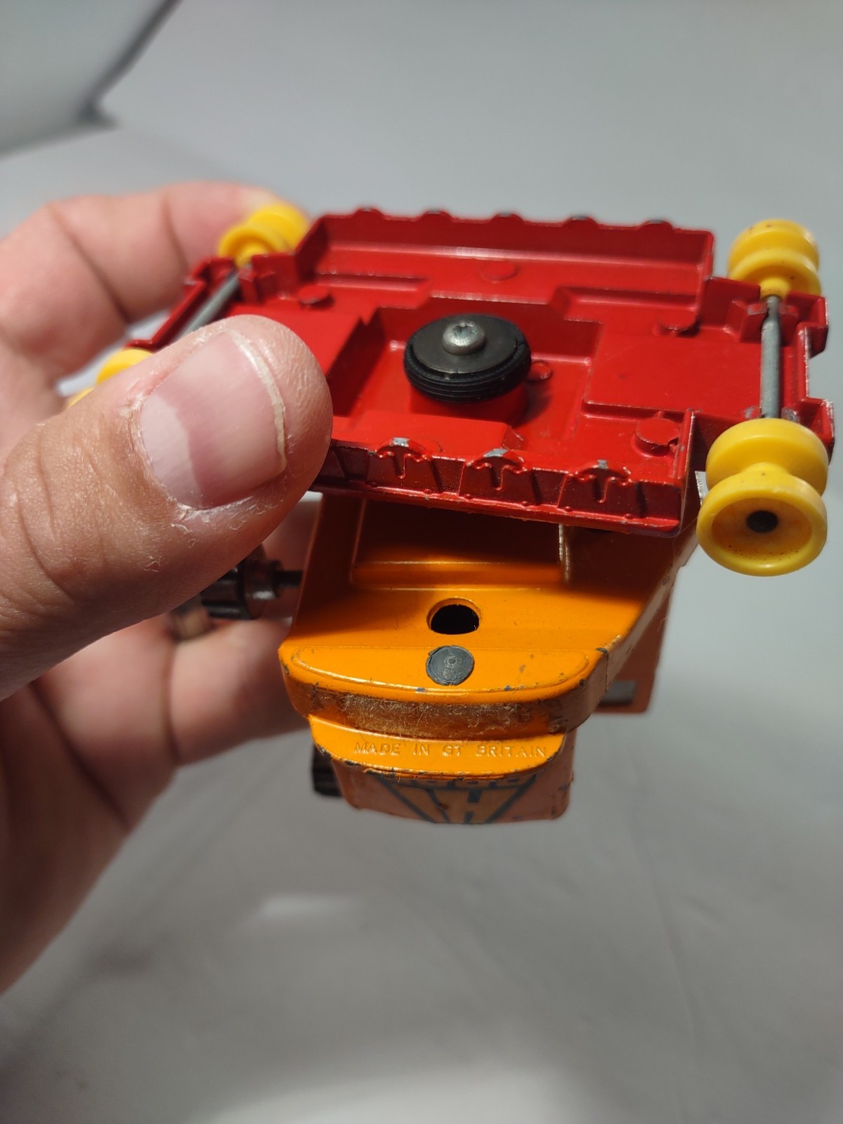 Corgi Major Toys No. 1153 Priestman Boom Crane HI GRAB Diecast Pressed Steel