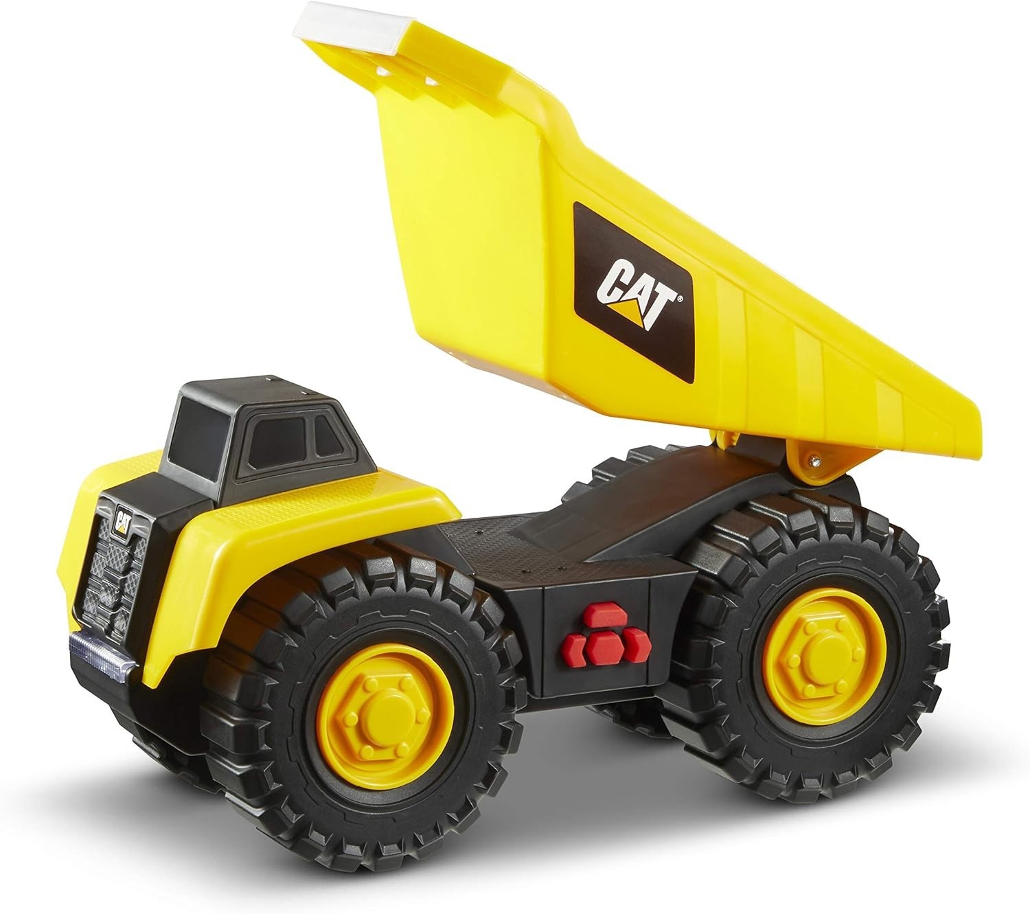 CAT Construction Tough Machines Toy Dump Truck 10in Realistic Lights Sounds