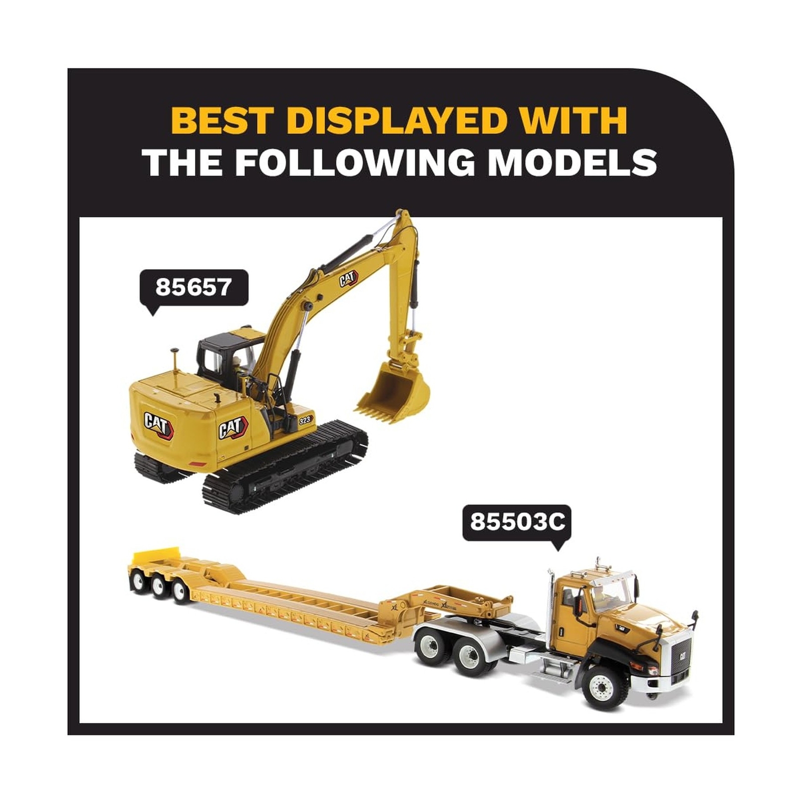 Diecast Masters 1:50 Caterpillar 352 Ultra High Demolition Hydraulic Excavato…