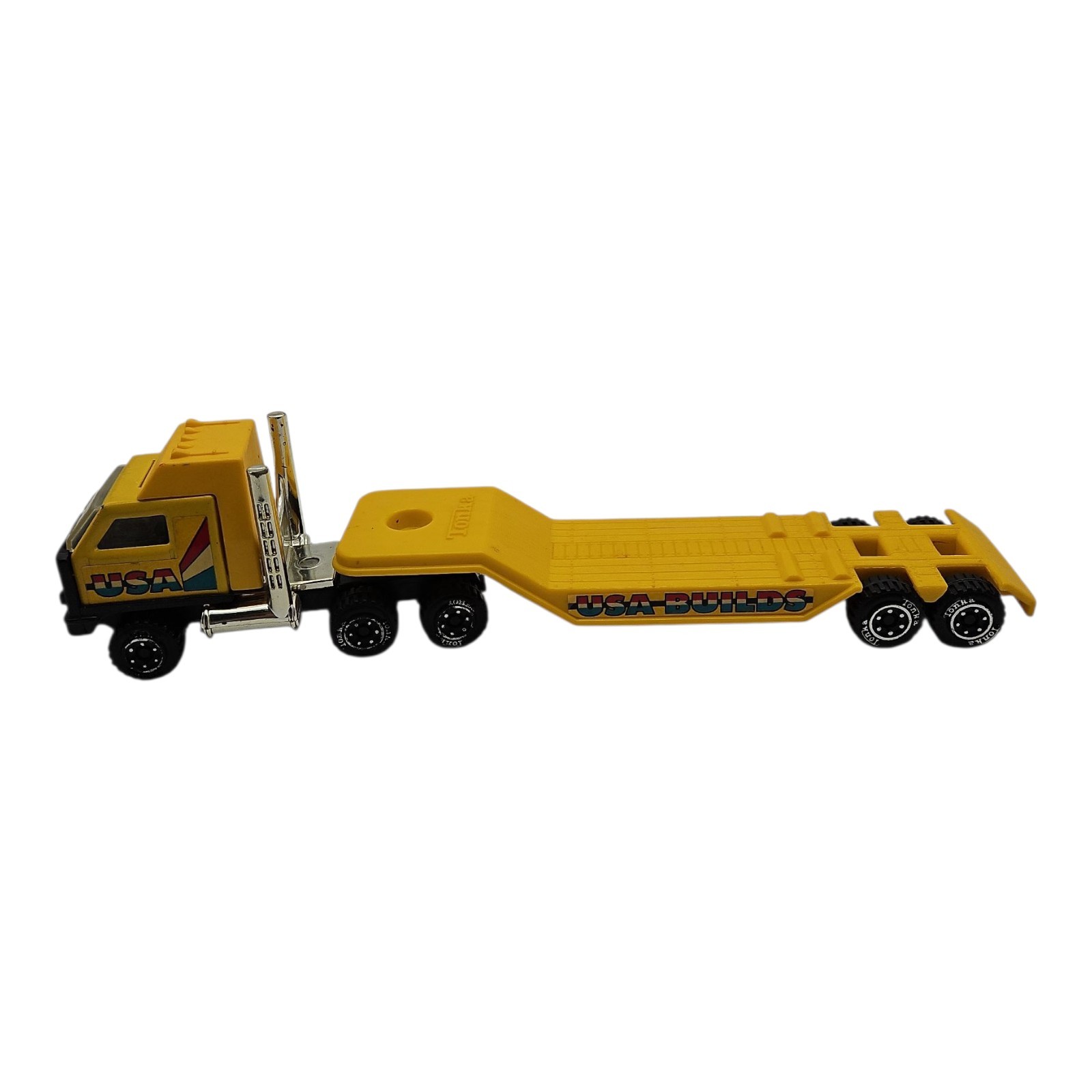 Tonka – USA Builds Tractor Trailer 11.5″ Long Plastic No Box Or Load