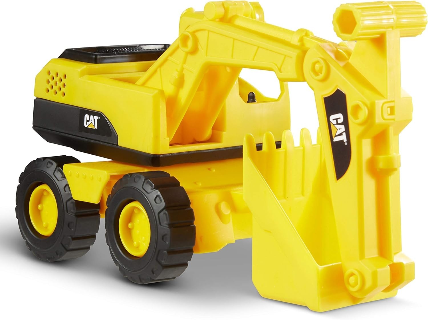 Durable CAT Tough Rigs 15″ Dump Truck Excavator 2 Pack Weather Resistant Toy