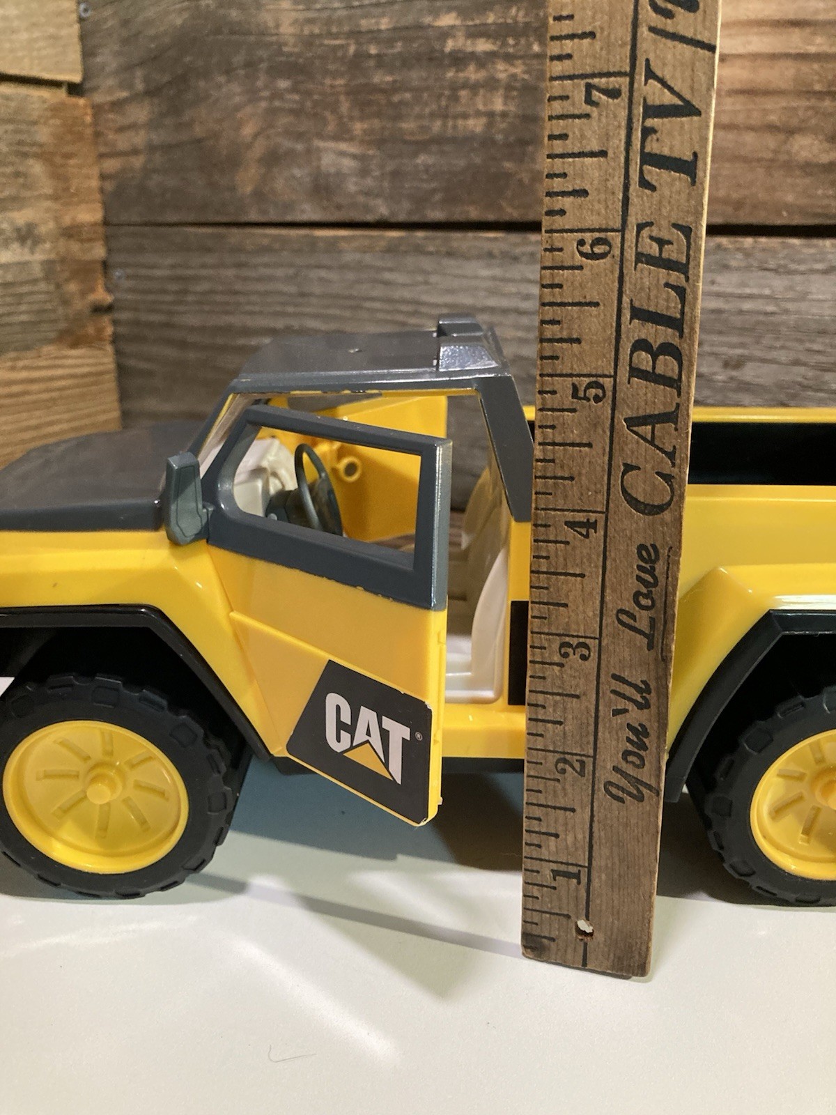 Toy State CAT Truck Trailer & Skid Steer Loader Truck Toy Caterpillar EUC￼