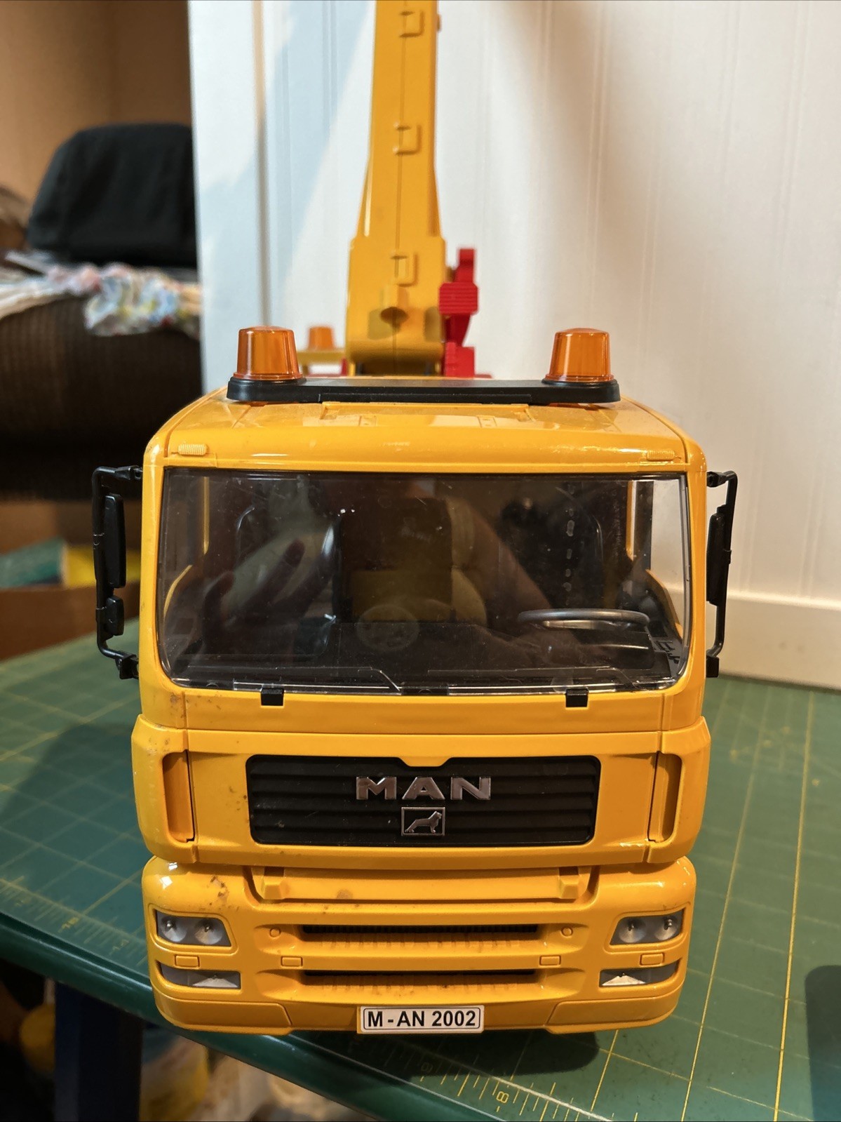 Bruder 02754 MAN Crane Truck – Good Condition – No Box