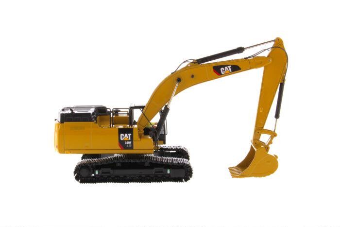 DM 1:50 CAT 349F L XE Excavator Forklift Alloy Vehicle Model Simulation Toy 5943