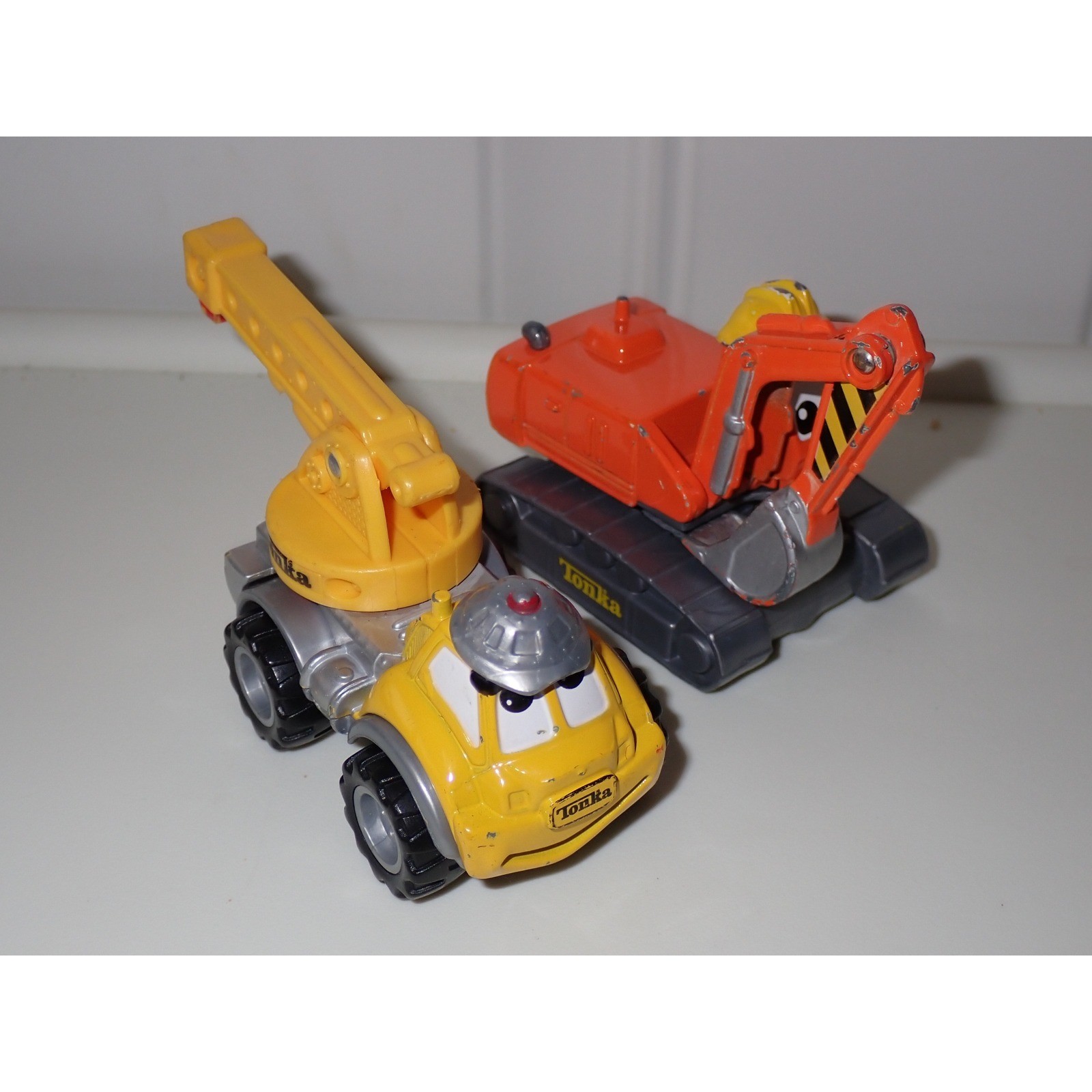 Tonka Kids Chuck & Friends Crane and Excavator Construction Vehicles Set