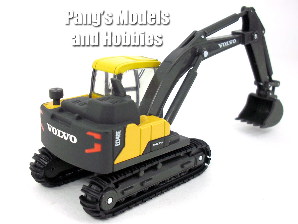 3 Inch Volvo EC140E (EC140) Hydraulic Excavator Scale Diecast & Plastic Model