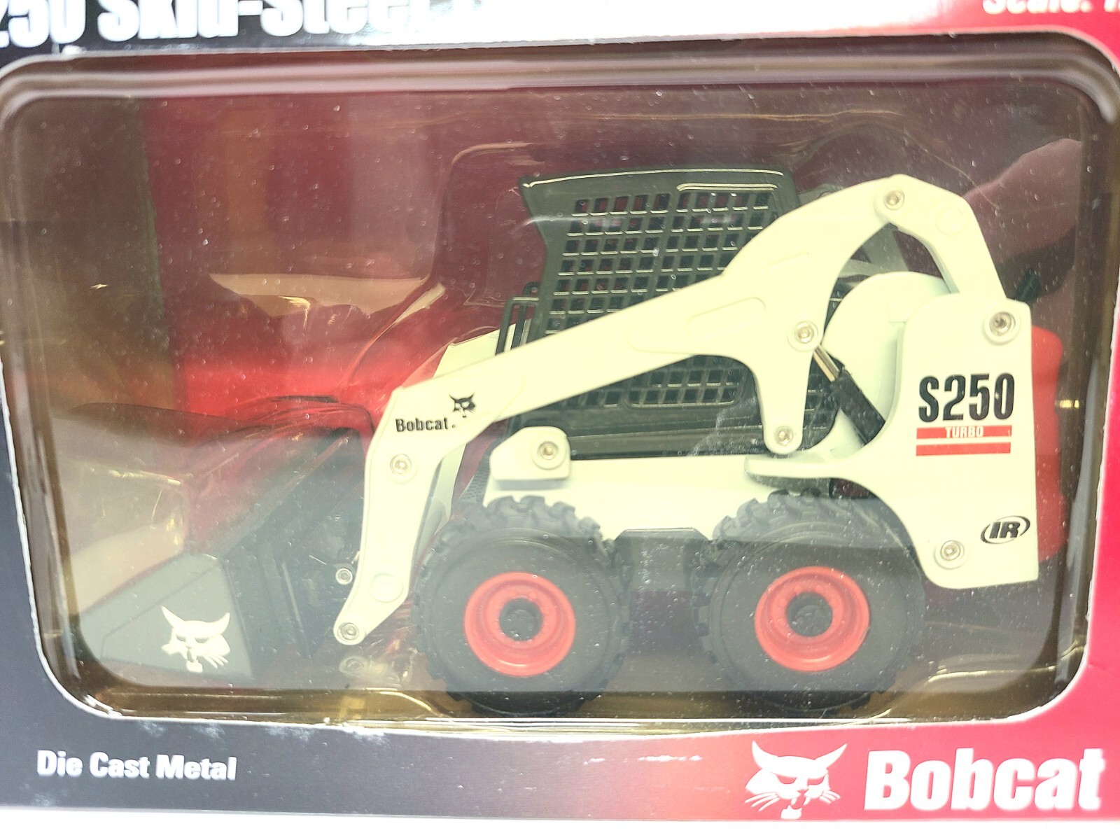 Bobcat S250 Skid-Steer Loader – Wan Ho 1:25 Scale Diecast Model #6901787 New