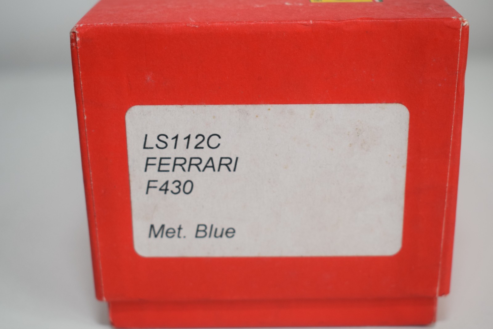 C10 1:43 LOOKSMART LS112C LS112 C FERRARI F430 MET. BLUE MIB RARE