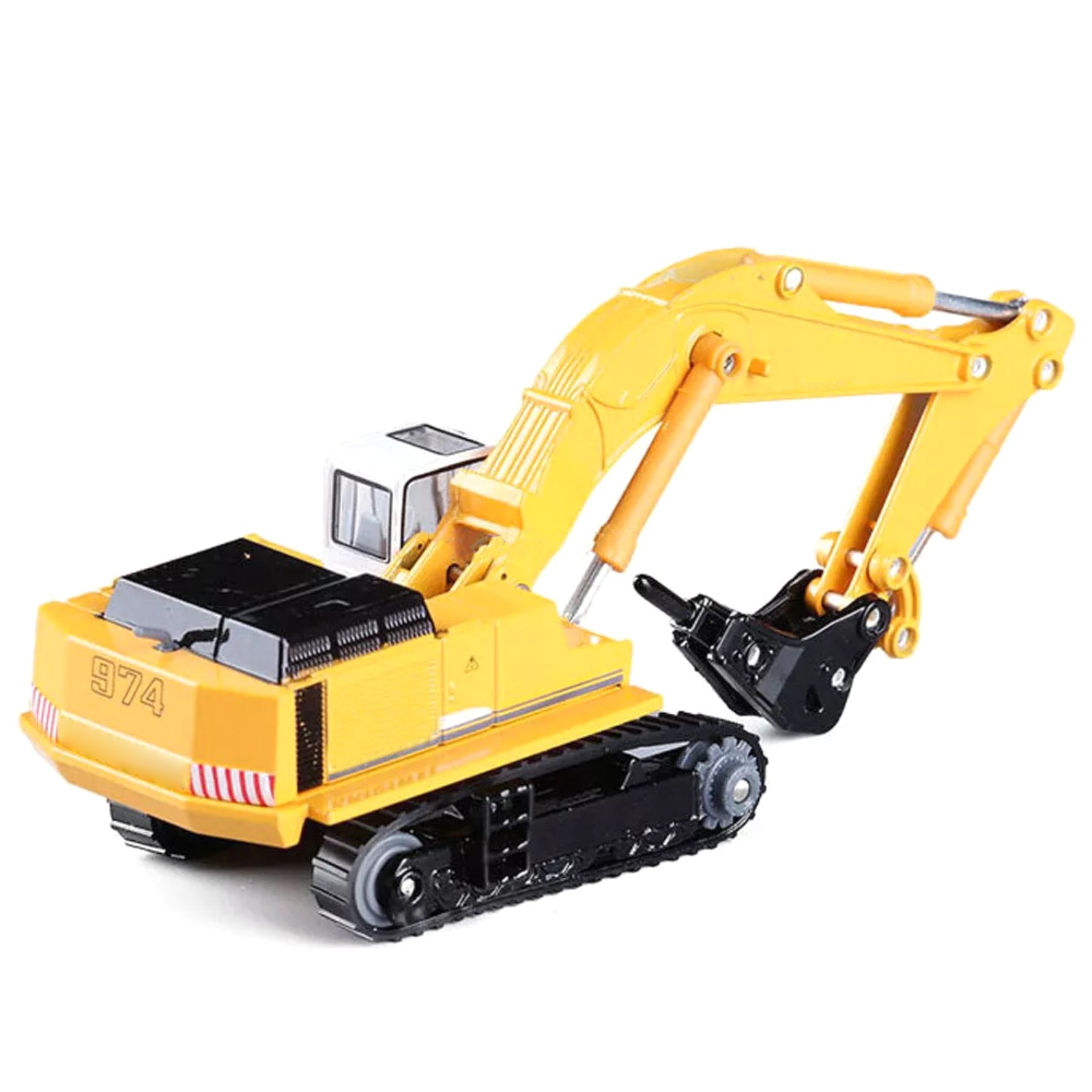 Alloy 1/87 Tracked Broken Machine Construction Vehicle Model Birthday Gift