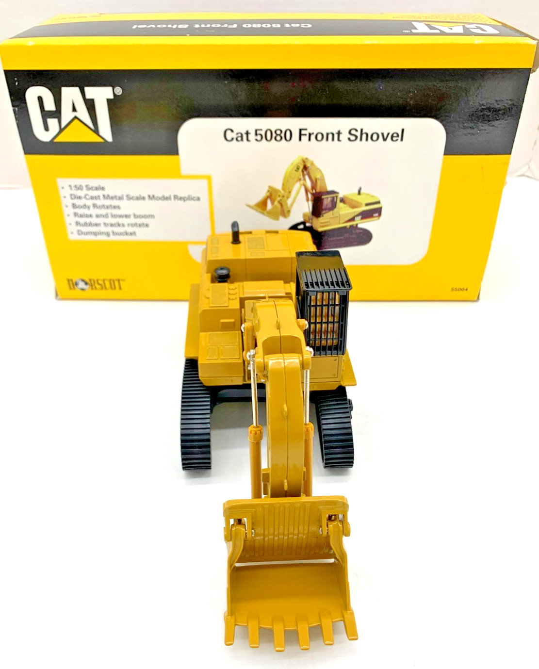 1998 Norscot Cat 5080 Front Shovel Die-Cast 1/50 Scale