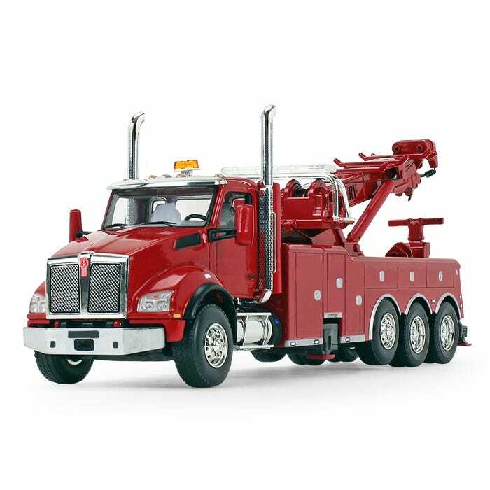2021 NEW 1:50 First Gear *RED* KENWORTH T880 CENTURY ROTATOR WRECKER *NIB*