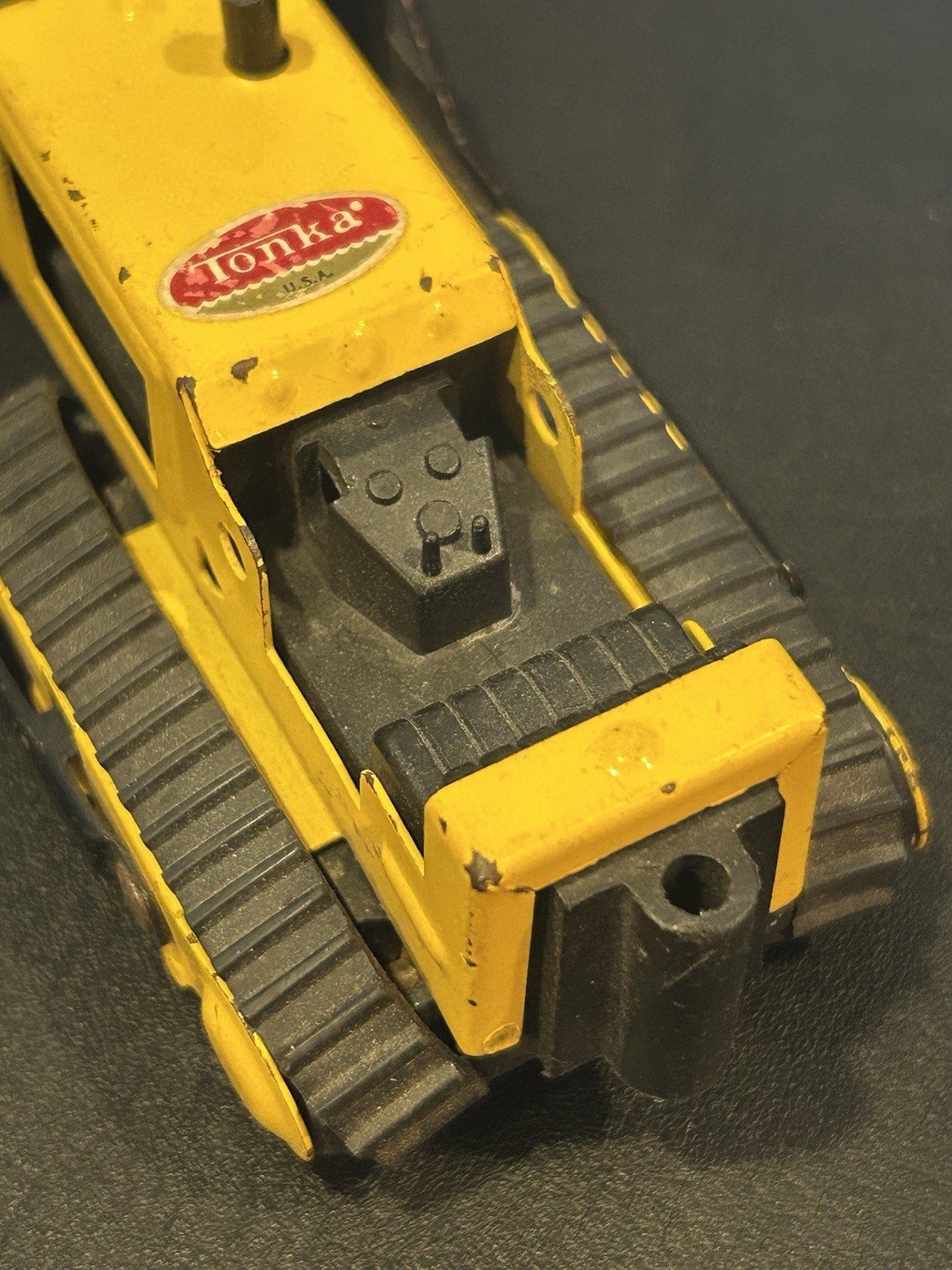 Vintage Tonka Bulldozer Pressed Steel Diecast Metal 9in Made In USA Toy 1960 70s