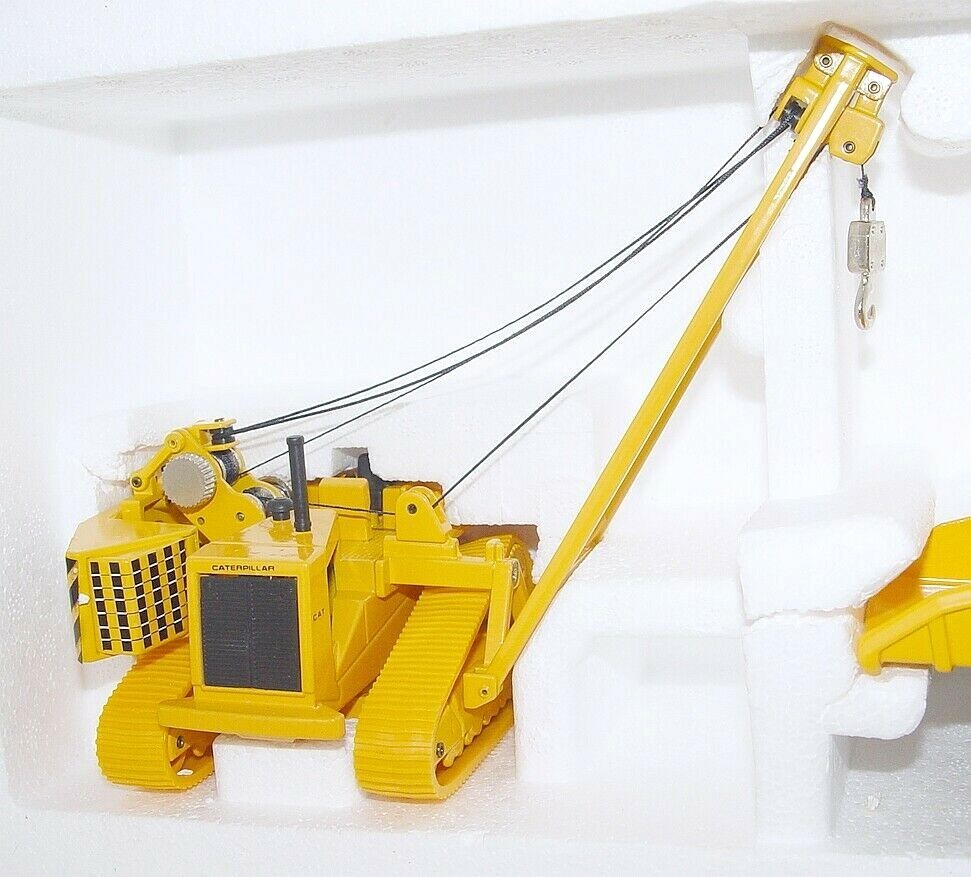 Joal Spain 1:50 CATERPILLAR PIPE LAYER C-591 & 1:70 DUMP TRUCK #381 MIB`85 RARE!