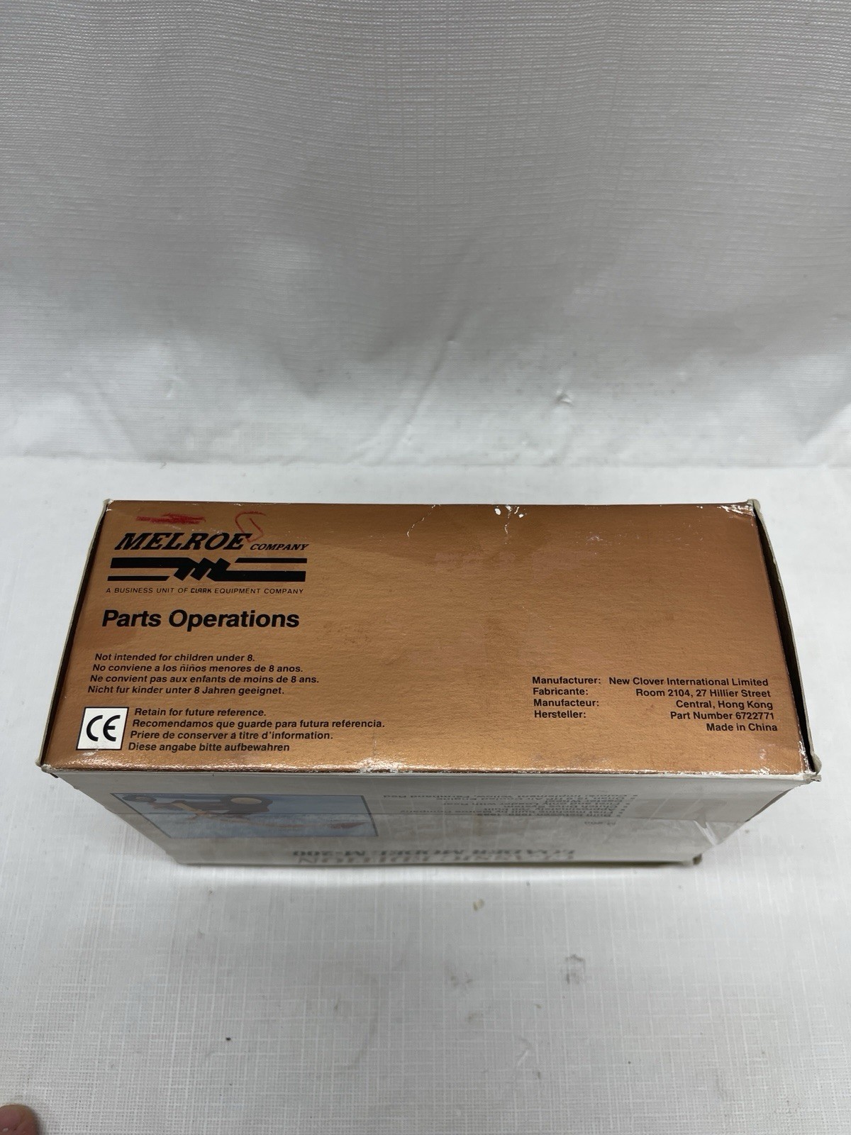 Melroe Bobcat M-200 Loader – Clover 1:25 Scale Diecast Model #6722771