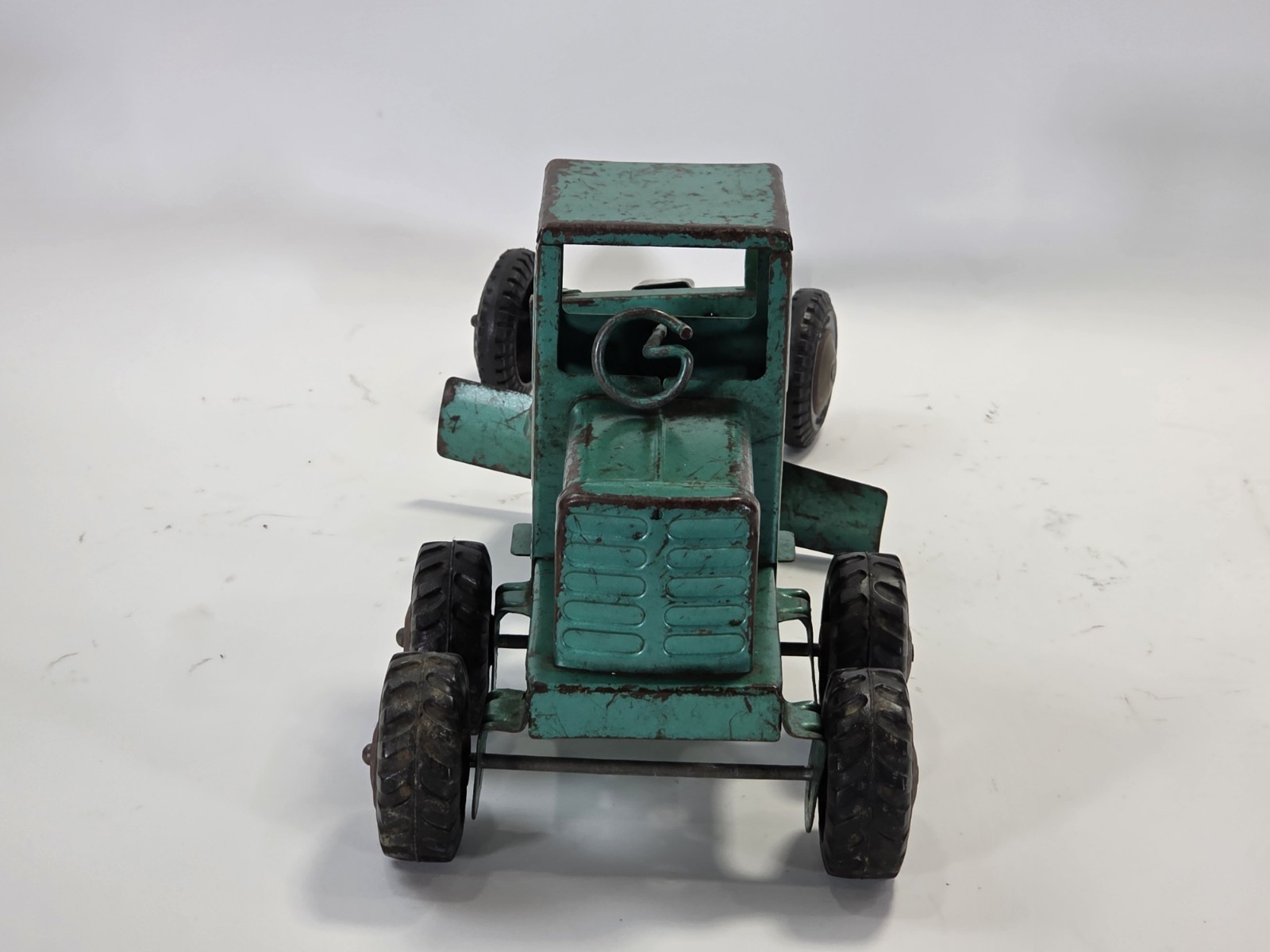 Vintage 1950’s Marx, Power Grader, Steel Toy, Good Condition, Green