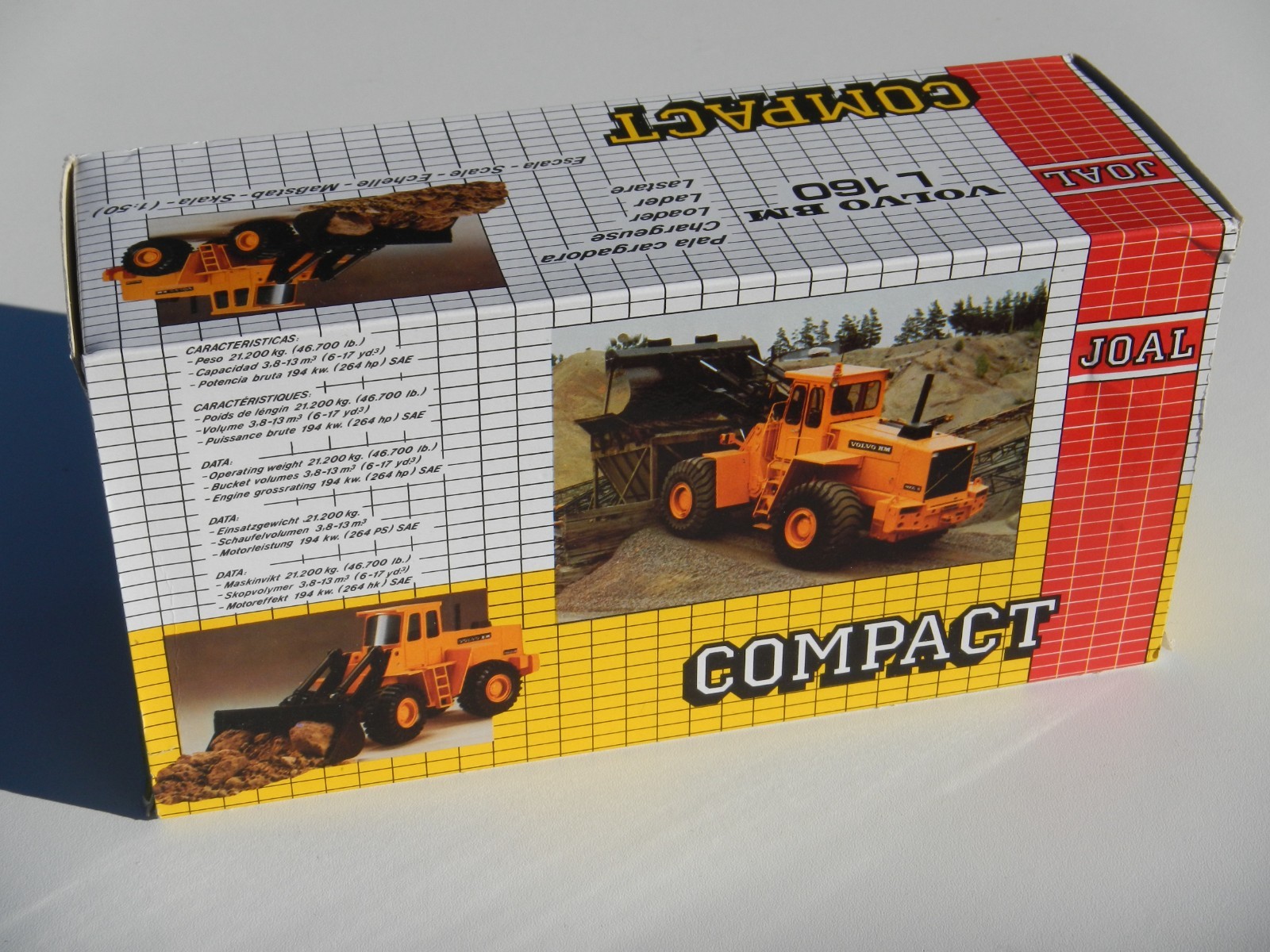 JOAL COMPACT VOLVO BM L160 LOADER 1:50