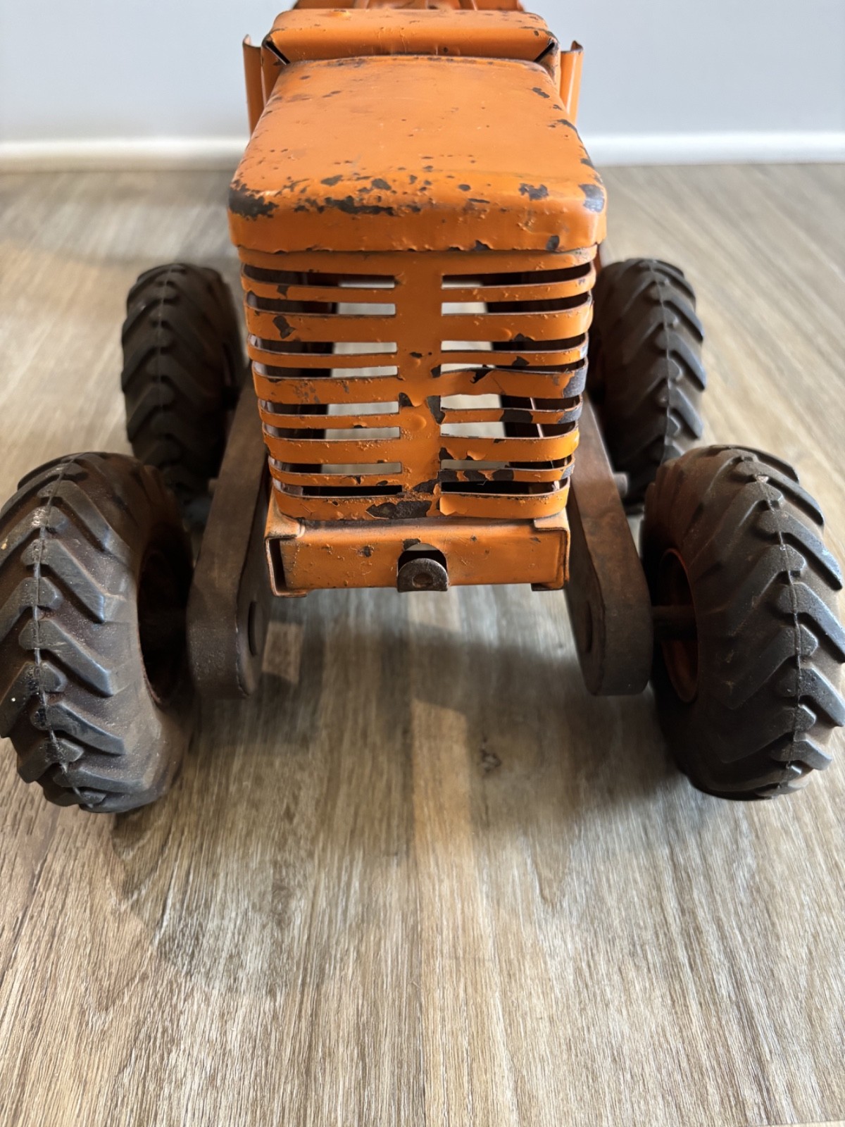Vintage Doepke Model Toys Adams Road Grader Diesel Motor Steel 1950’s