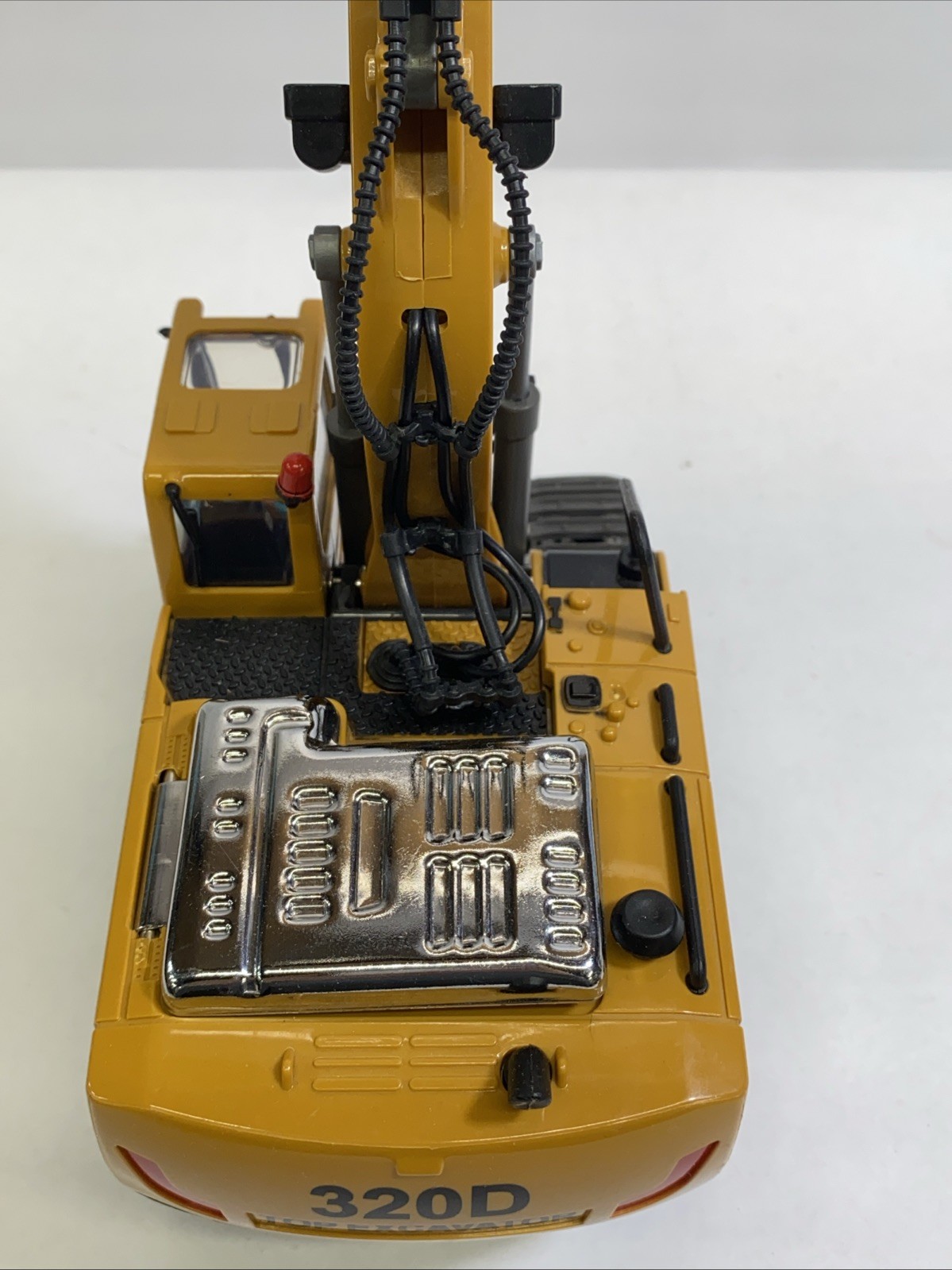 320D Top Excavator Diecast/Plastic Construction Model Yellow Black No Charger