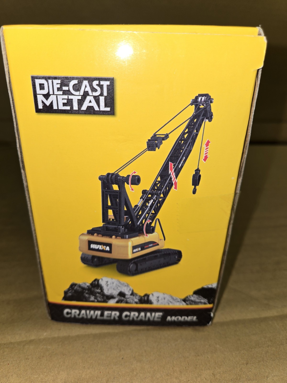 Crawler Crane Simulated Die Cast Toy 1/50 Scale New