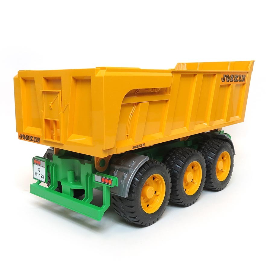 Bruder 1/16 Joskin Dumping Trailer w/ Dump Action and Lifting Tailgate 02212