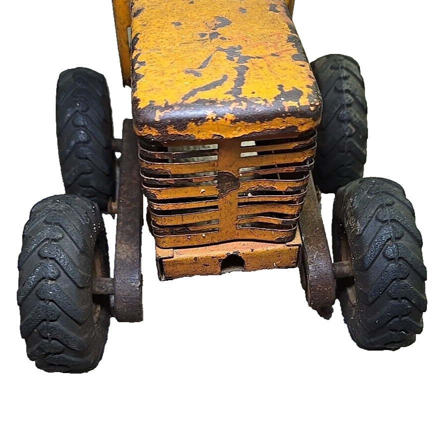 Doepke Model Toys Road Grader 2006 Adams Diesel 1940s 1950s Pressed Steel VTG