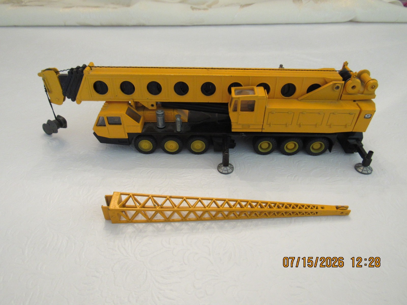 NZG Modelle Grove TM1275 Diecast Crane 1:55 NO. 152 West Germany 12″ Read Desc