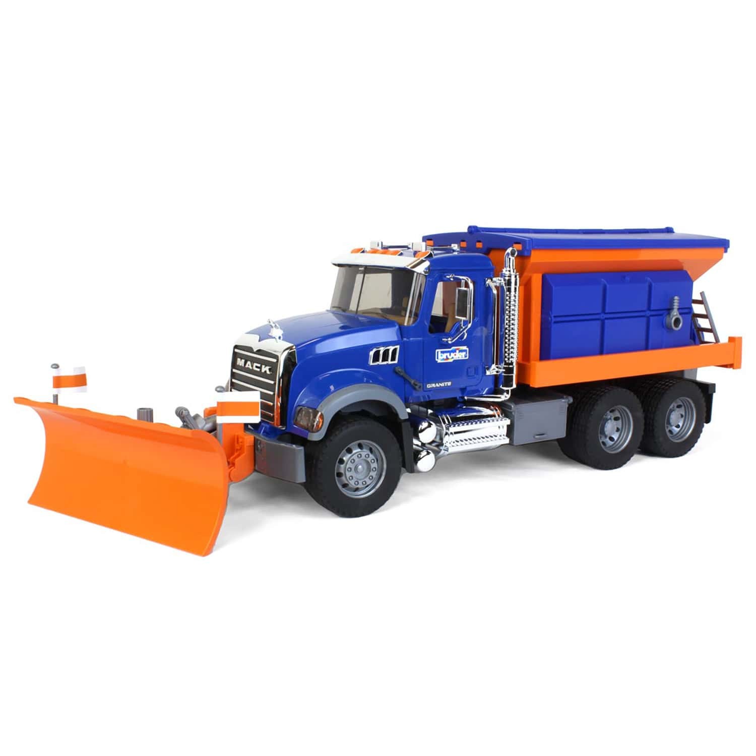 1/16 Mack Granite Winter Service Snow Plow Truck by Bruder 02816