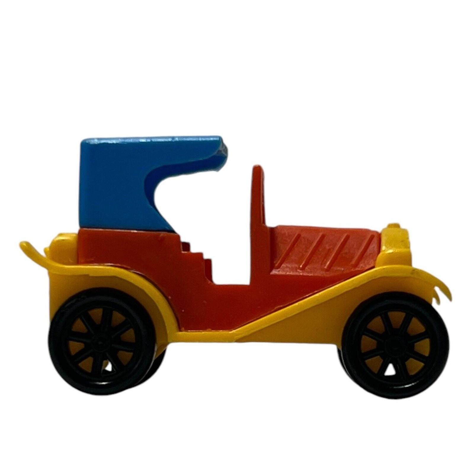 VTG 1950s Single Bruder Mini Toy Model T Car Snap Together Plastic West Germany