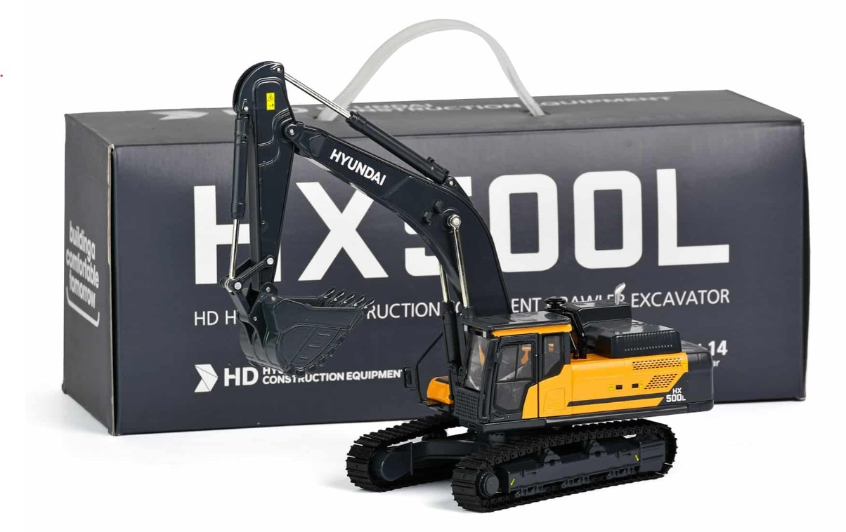 IMC MODELS,HYUNDAI HX500L Crawler Excavator (1:43 scale), 1/43, HYU18-1023