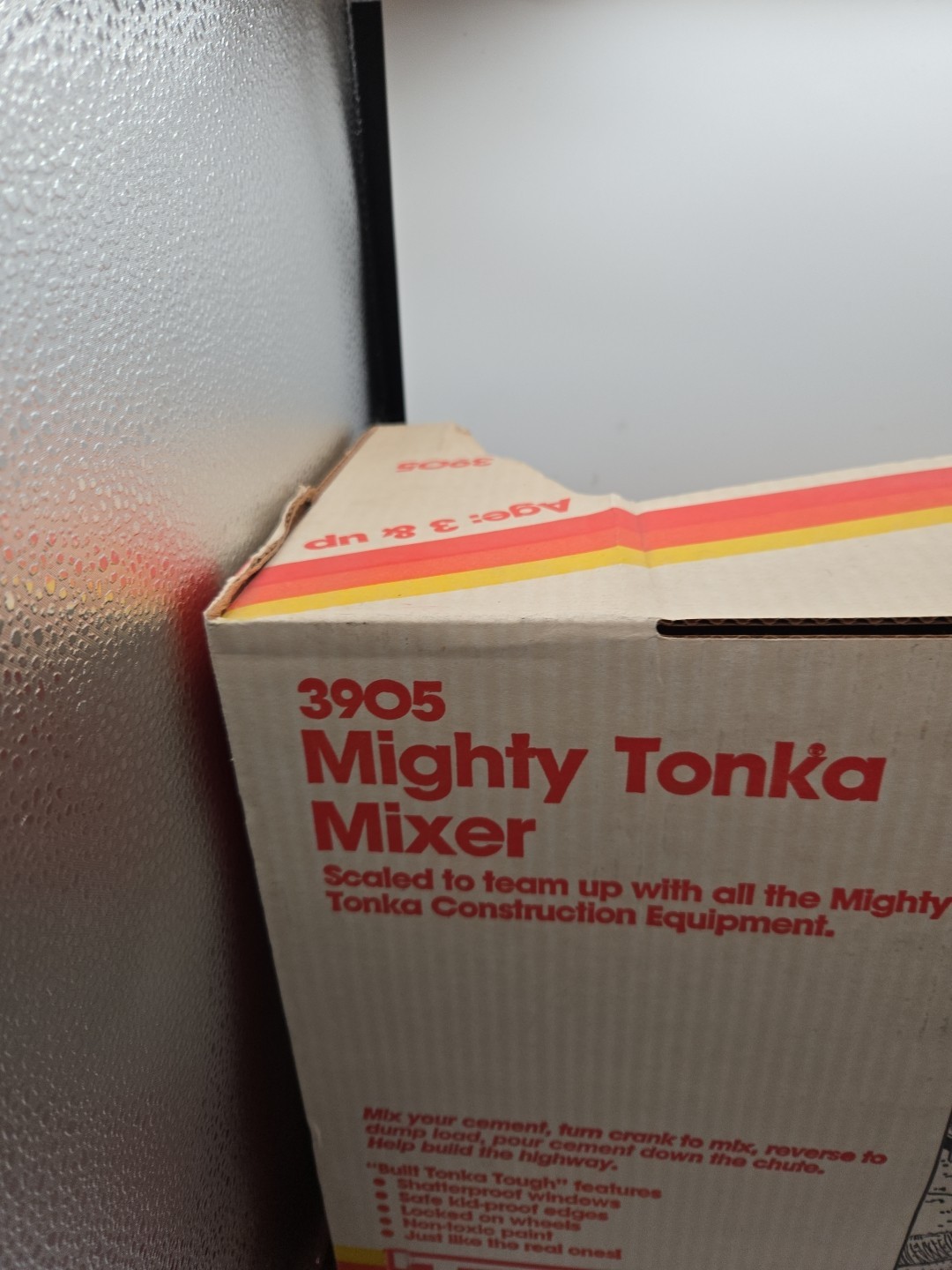 1983 VINTAGE Tonka Turbo-Diesel Mighty Cement Mixer No.3905 NEW IN ORIG BOX RARE