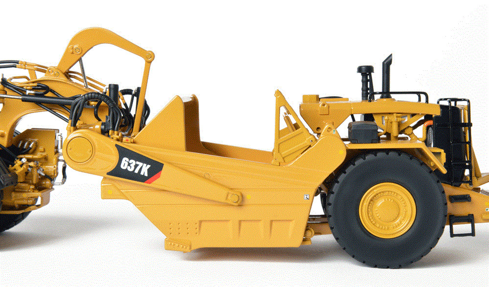 CCM – CATERPILLAR 637K Scraper – 1/48 – CCM637K